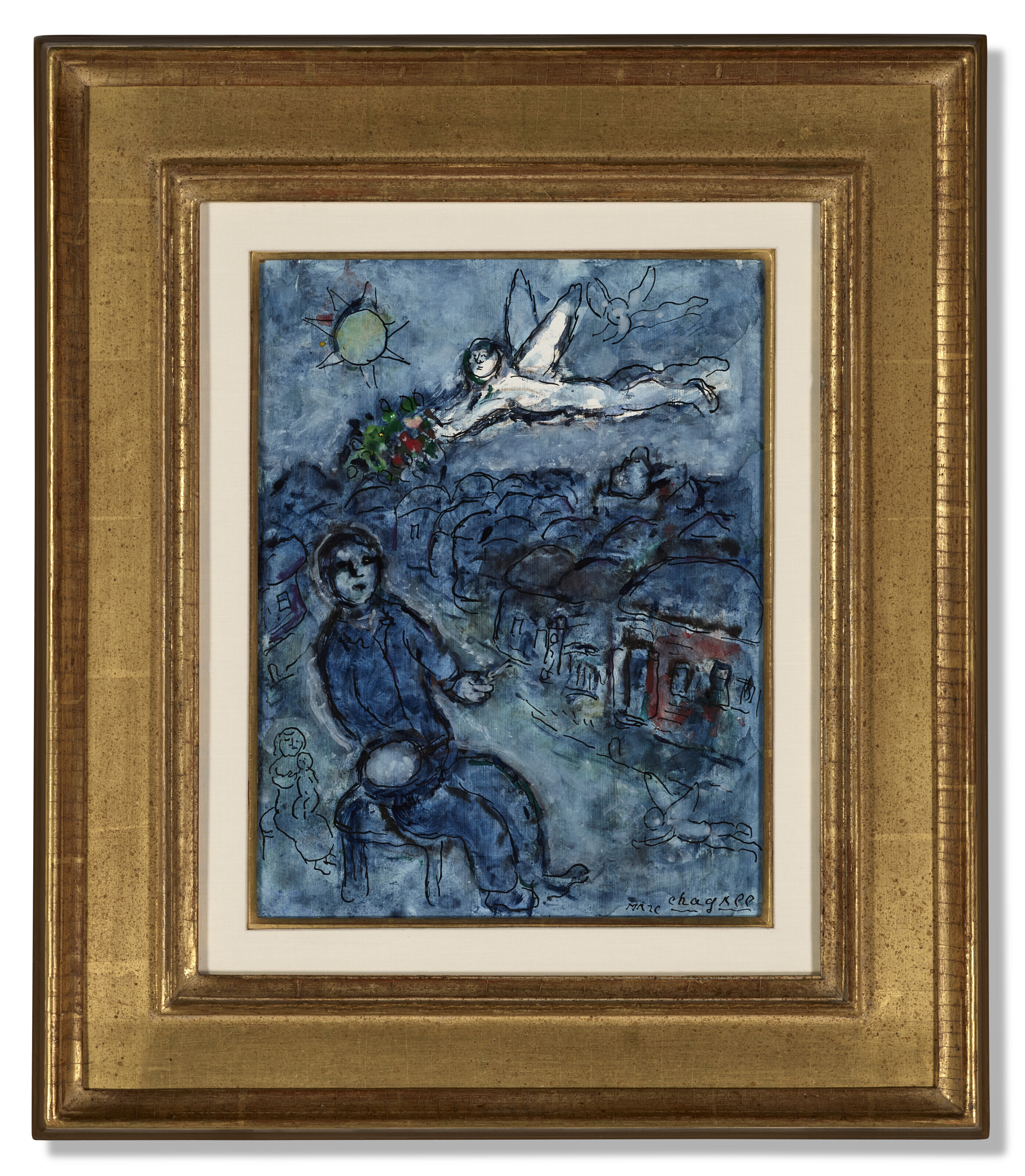 Marc Chagall — Анже блан, изображение 2