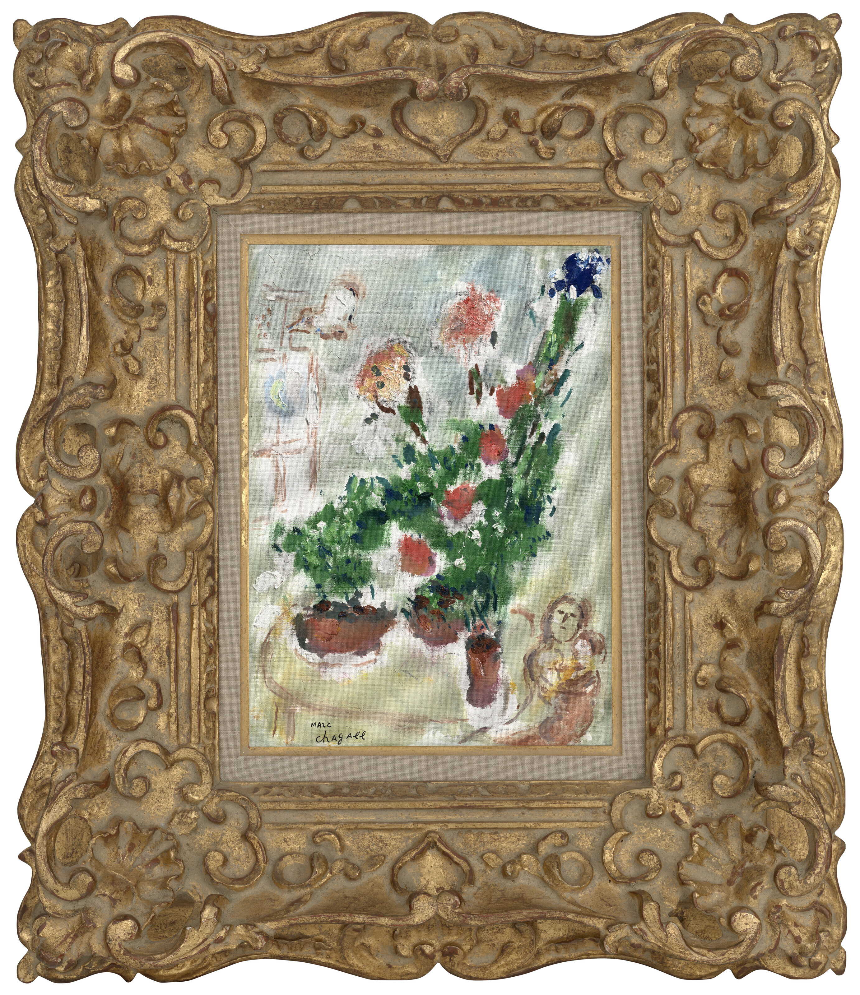 Marc Chagall — Пара букетов из трех человек, изображение 2
