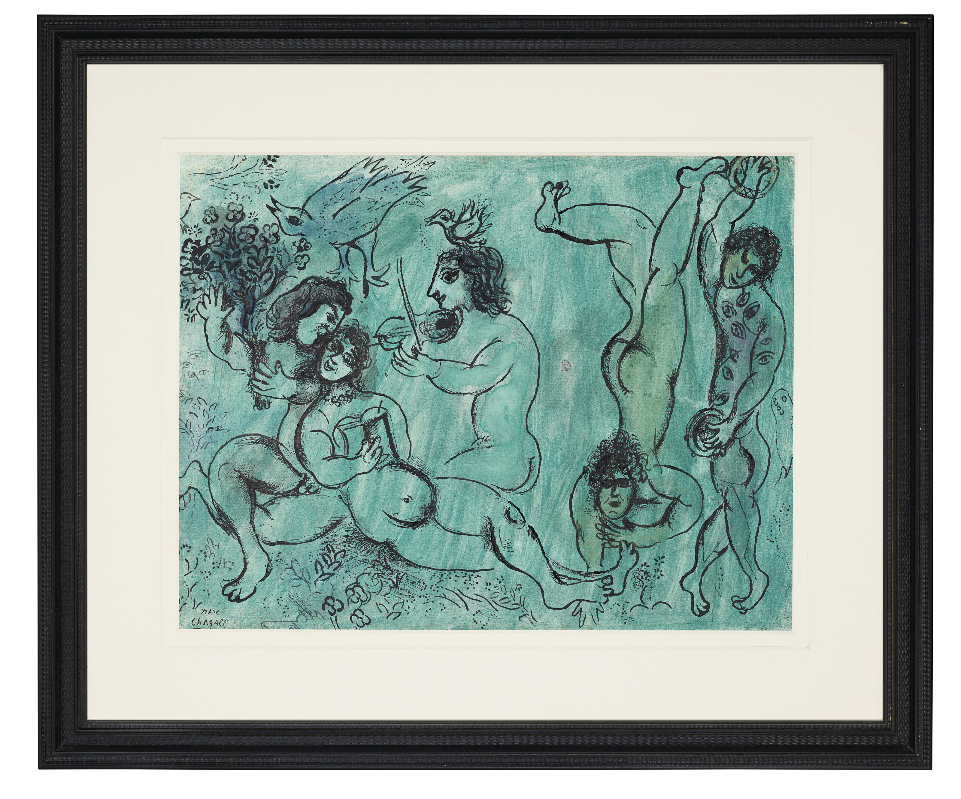 Marc Chagall — Вакханалия, изображение 2