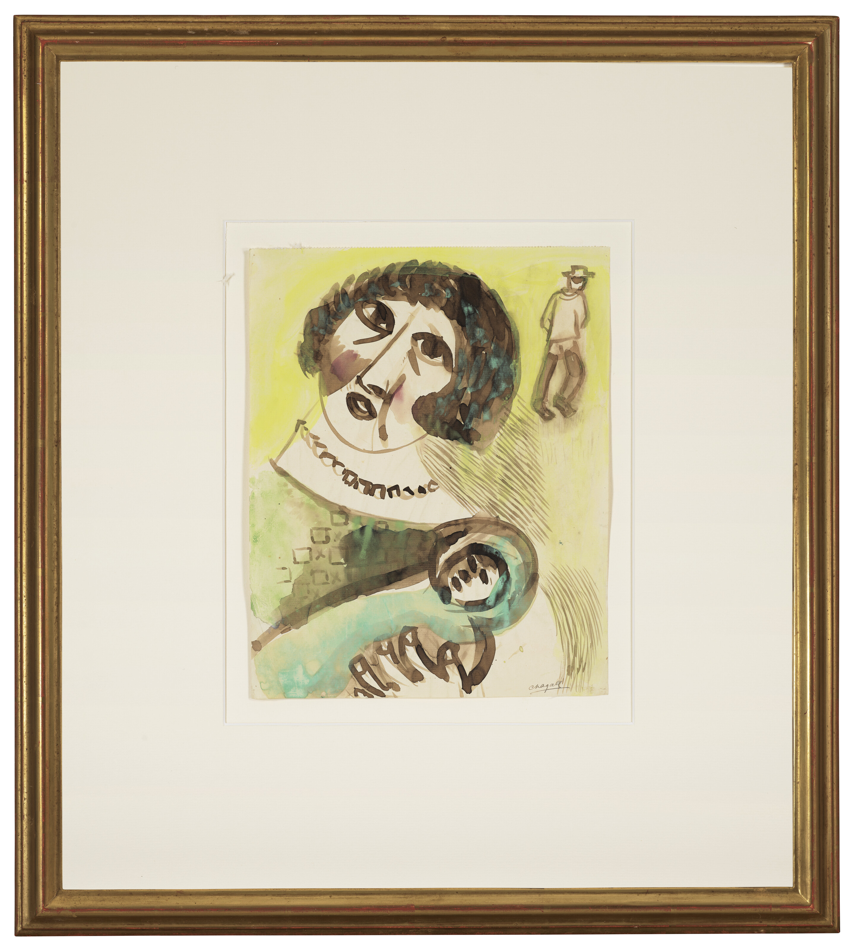 Marc Chagall — Женщина и младенец, изображение 2