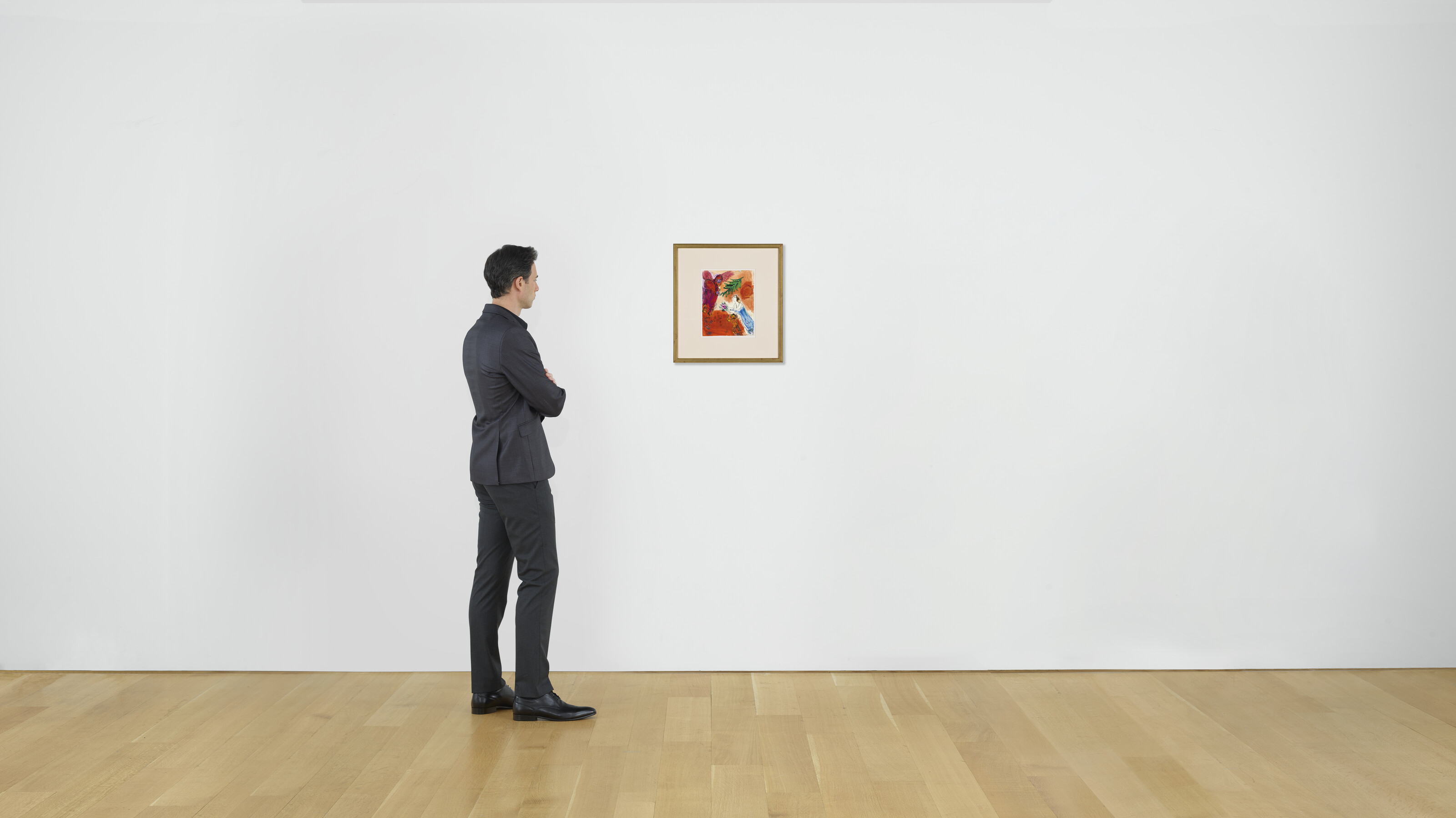Marc Chagall — Ноэль Ноэль с нежным румянцем на свидании с красавицей, изображение 4