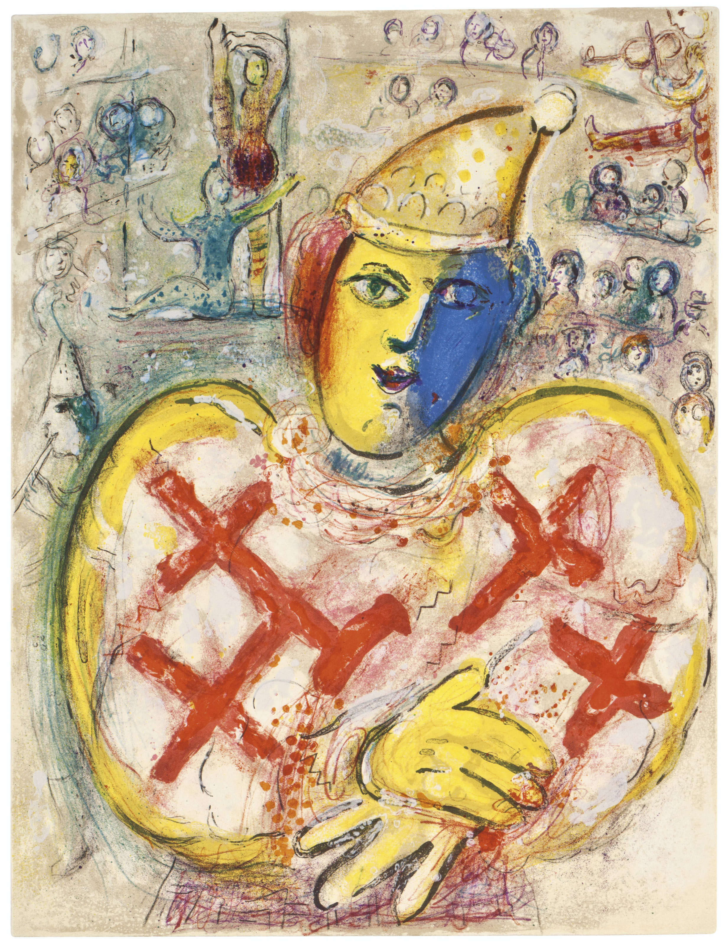 Marc Chagall — "Цирк", главный редактор "Триады", Париж, 1967, изображение 2