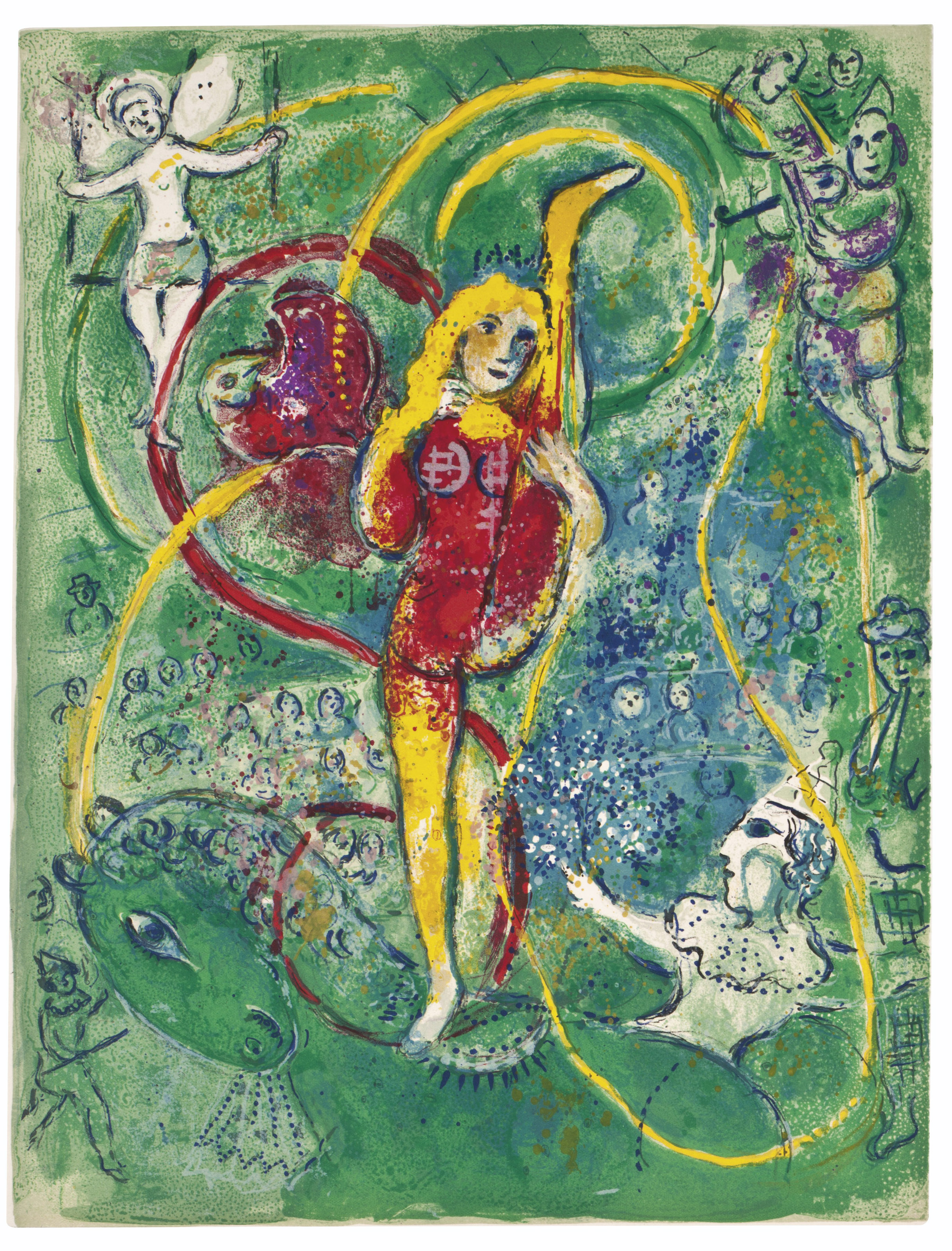 Marc Chagall — "Цирк", главный редактор "Триады", Париж, 1967, изображение 4