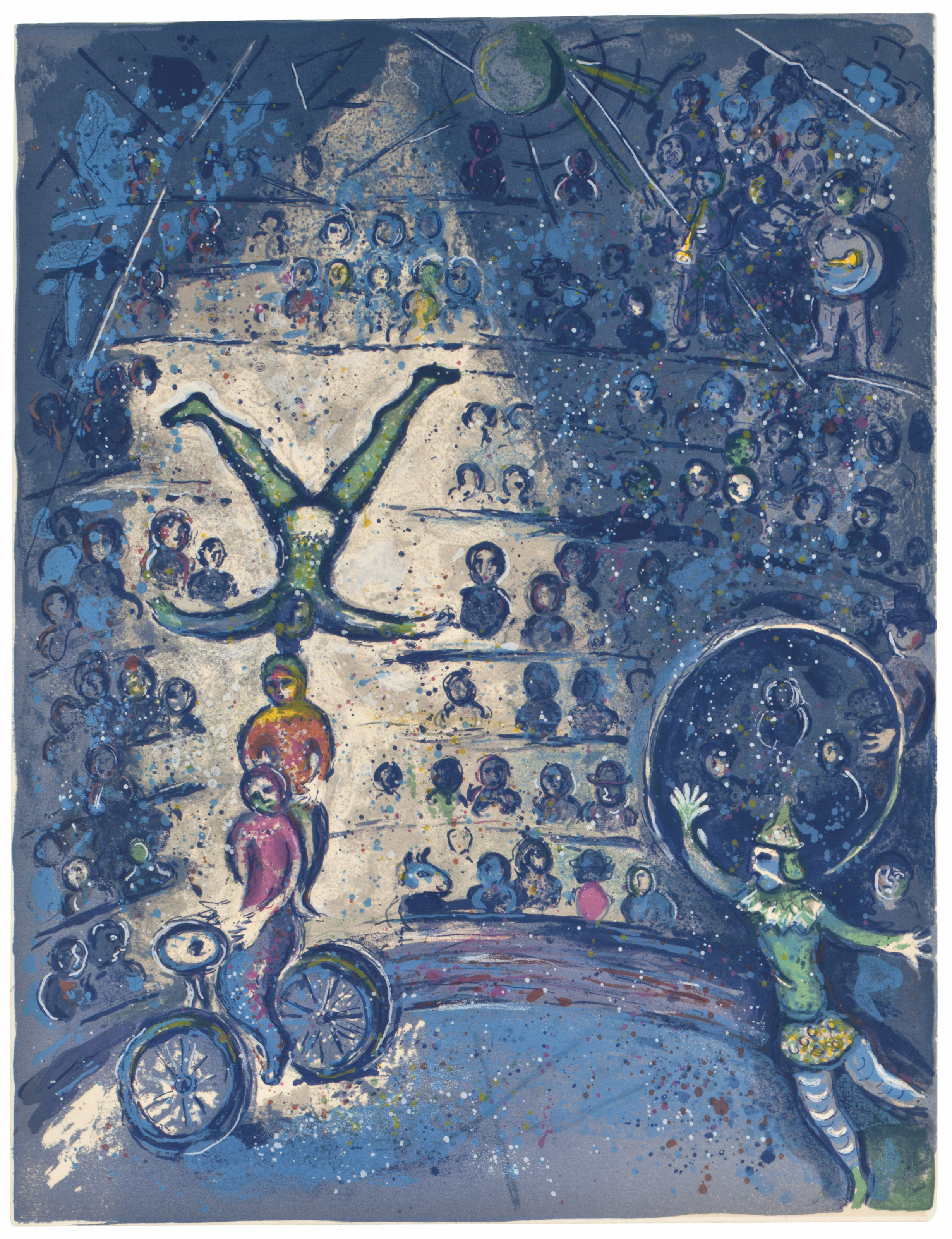 Marc Chagall — "Цирк", главный редактор "Триады", Париж, 1967, изображение 5