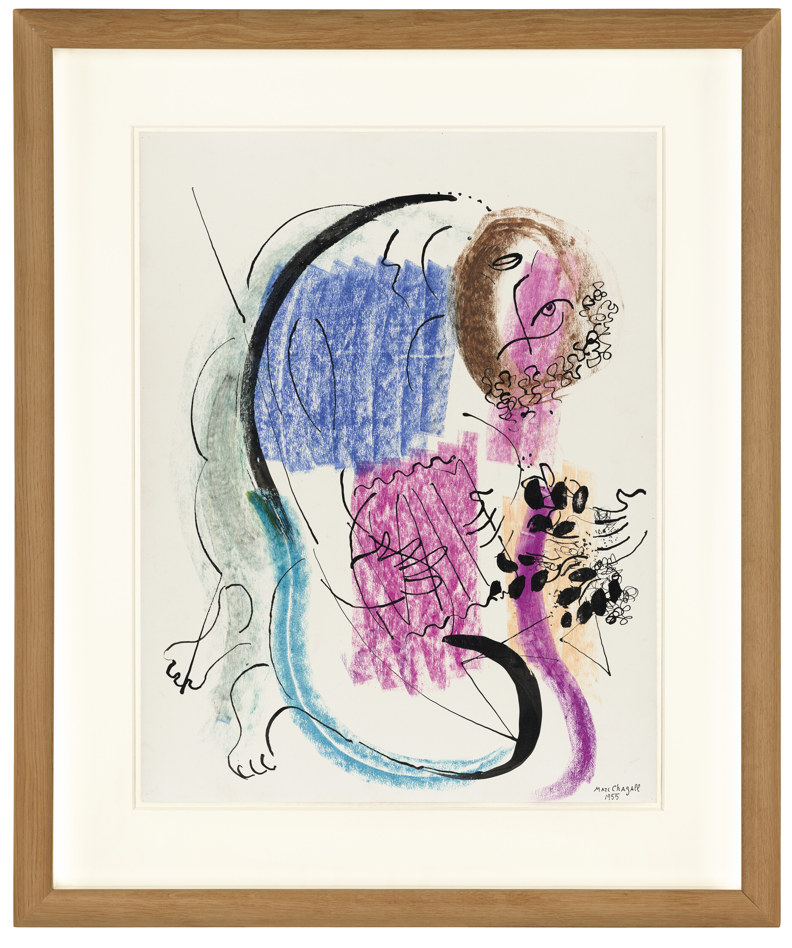 Marc Chagall — Музыкальный вечер в стиле гармоника, изображение 2