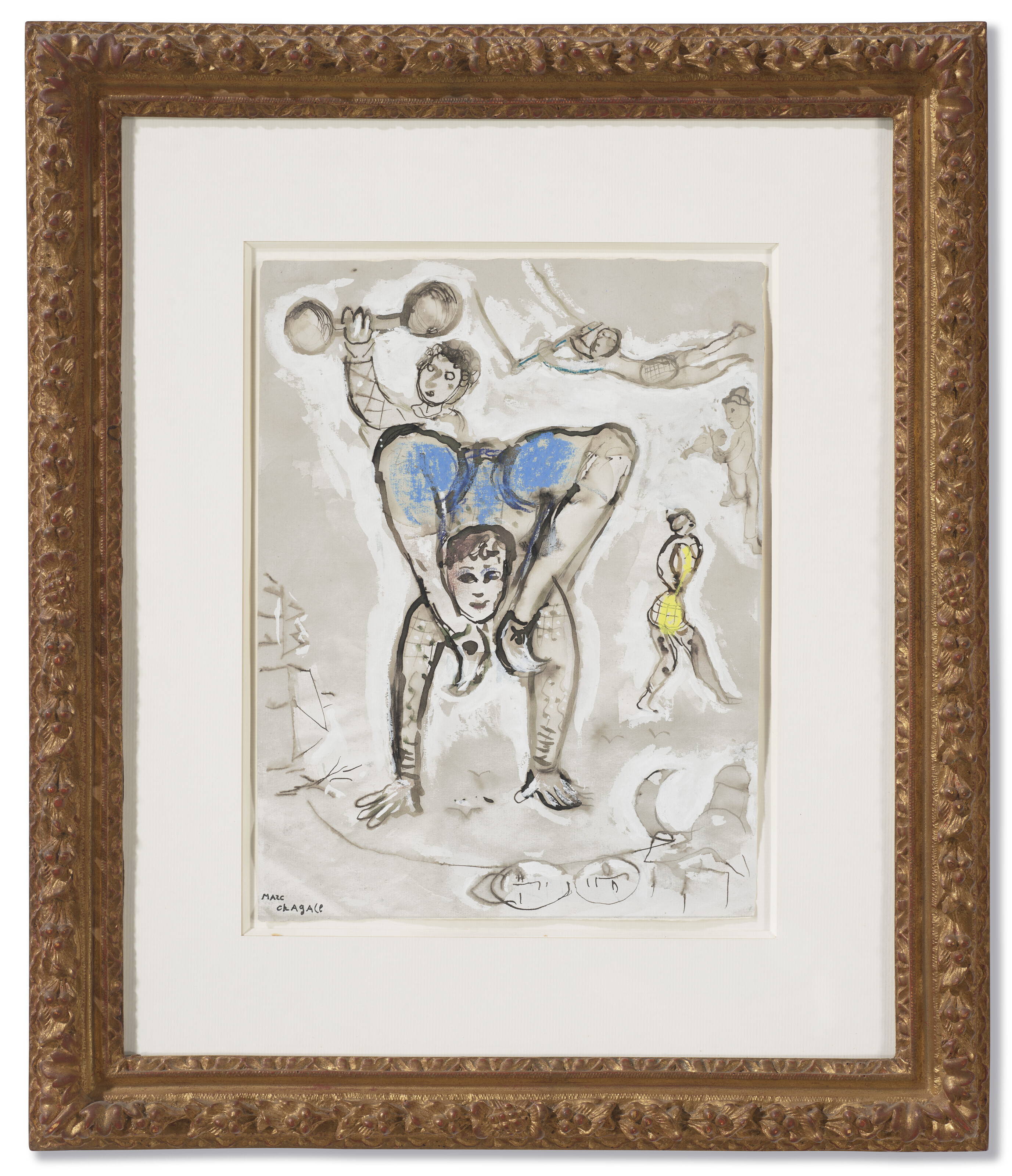 Marc Chagall — Лес акробатов, изображение 2