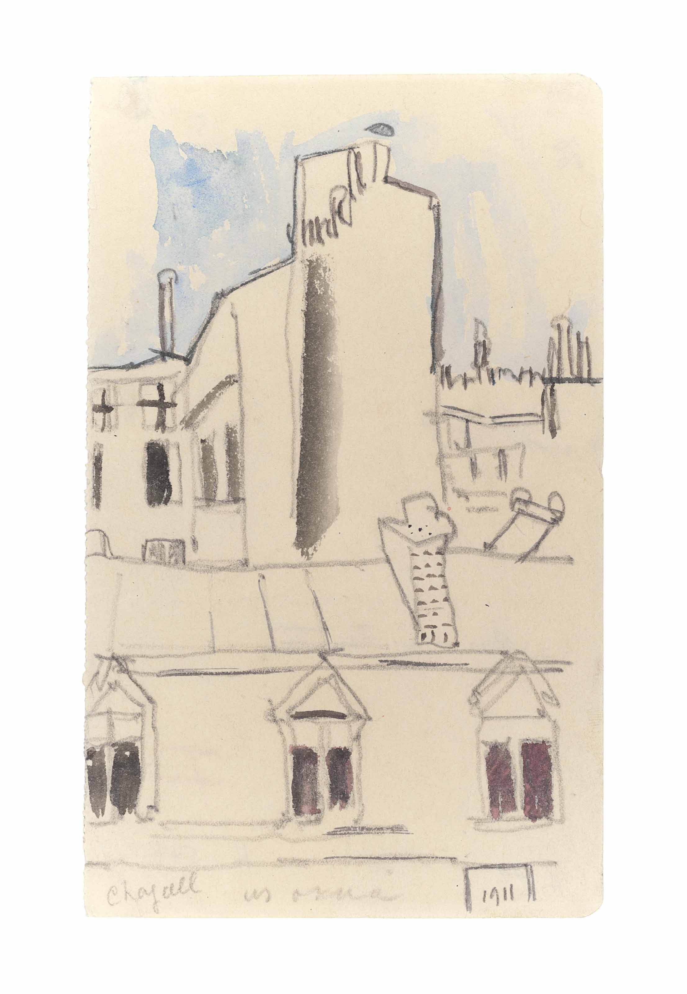Marc Chagall — Жилые дома