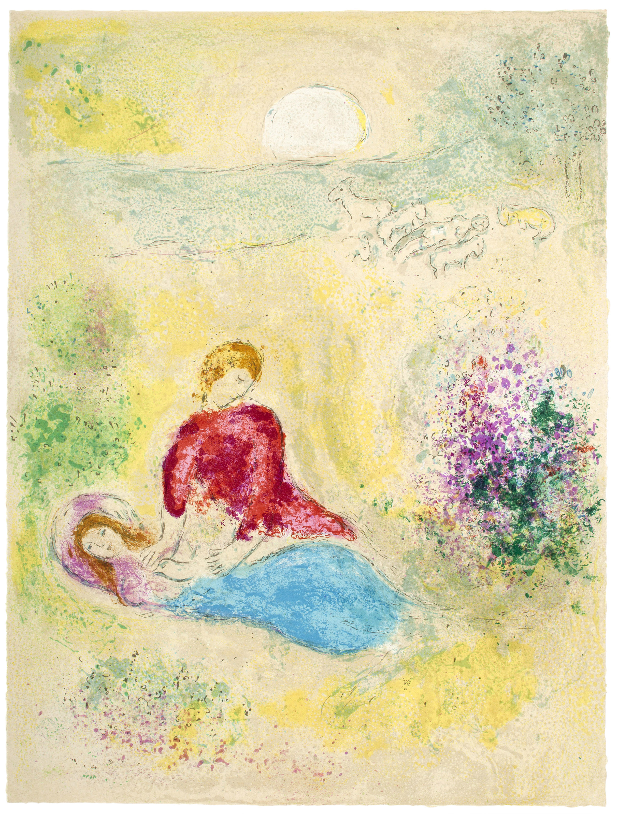Marc Chagall — Арондель из "Дафниса и Хлои"