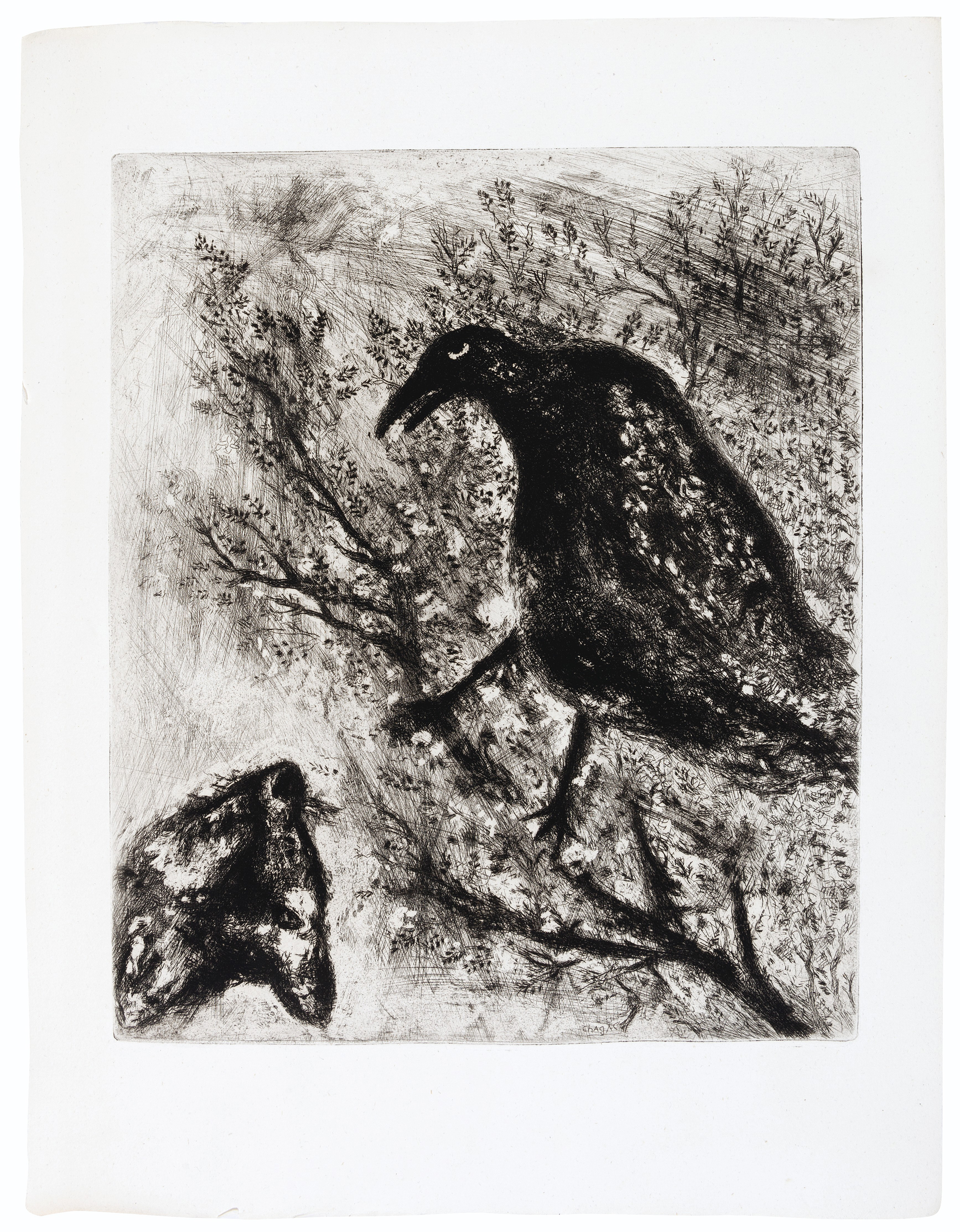 Marc Chagall — Жан де Лафонтен, "Басни", Париж, издательство "Tériade Editeur", 1952, изображение 2