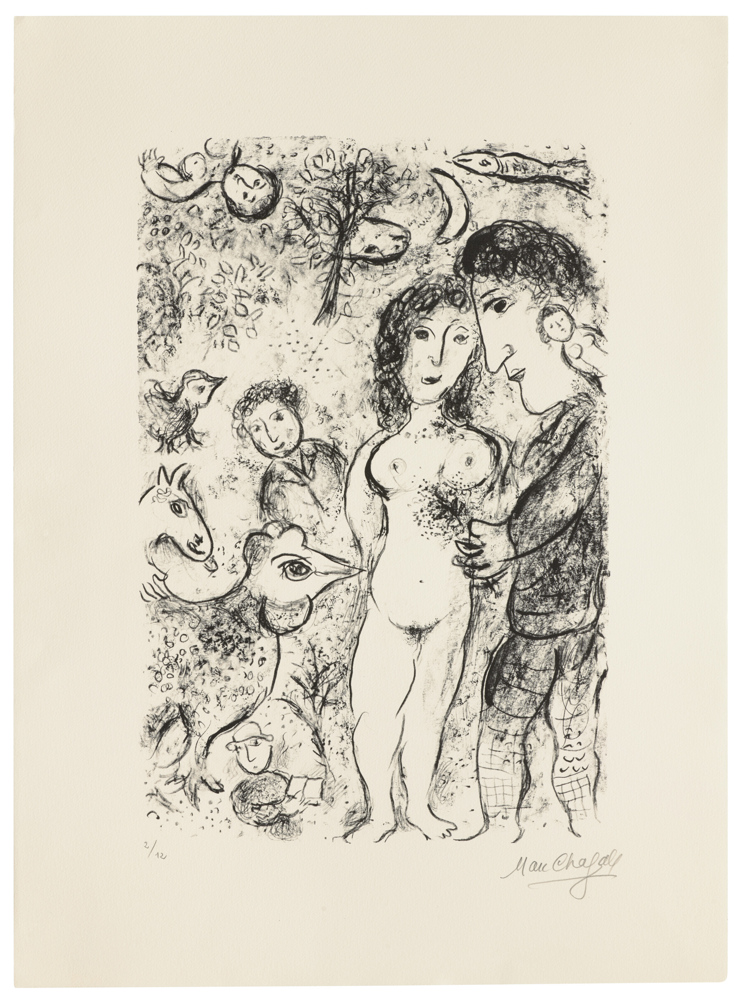 Marc Chagall — Сувенир для печати