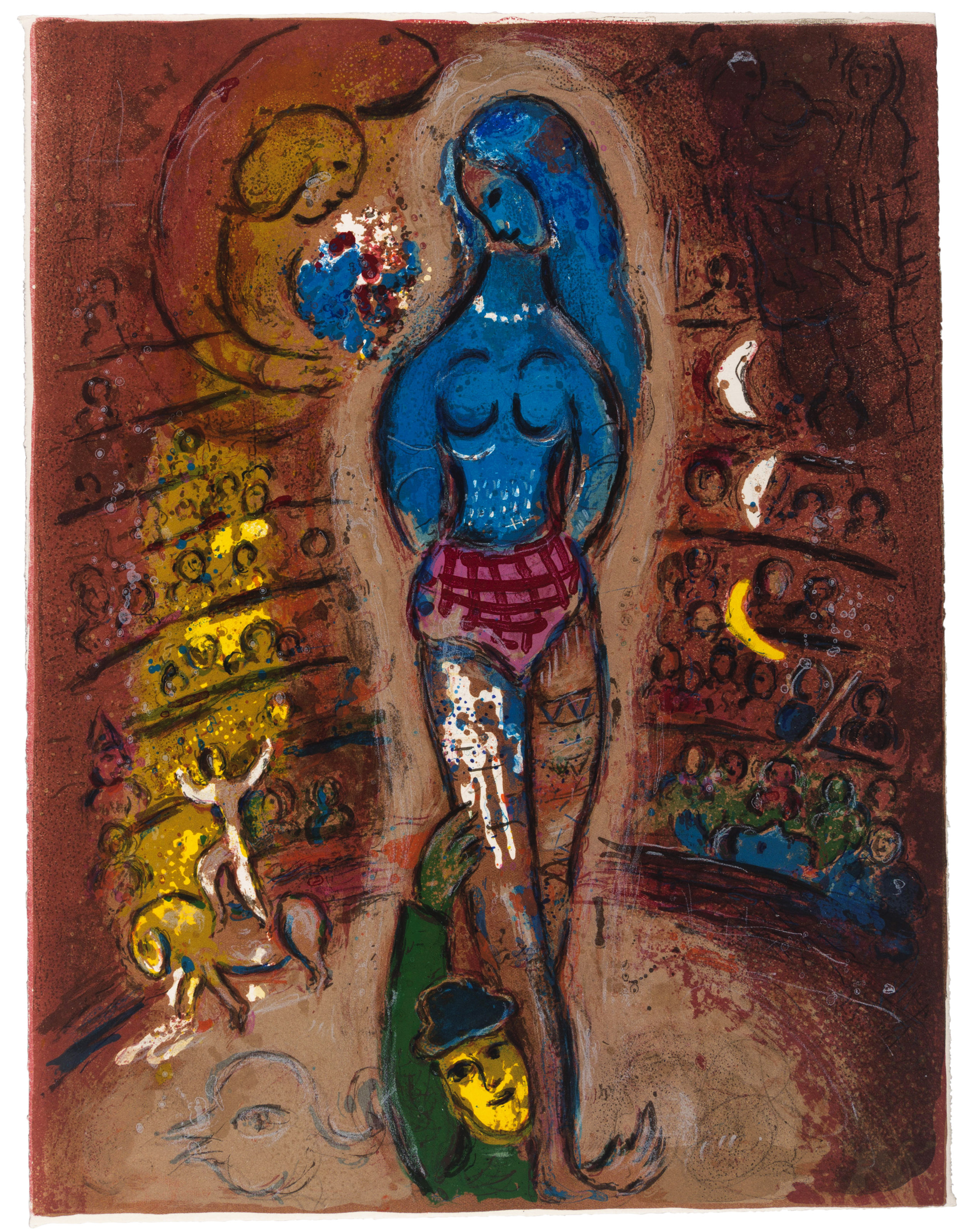 Marc Chagall — Le Cirque : одна тарелка