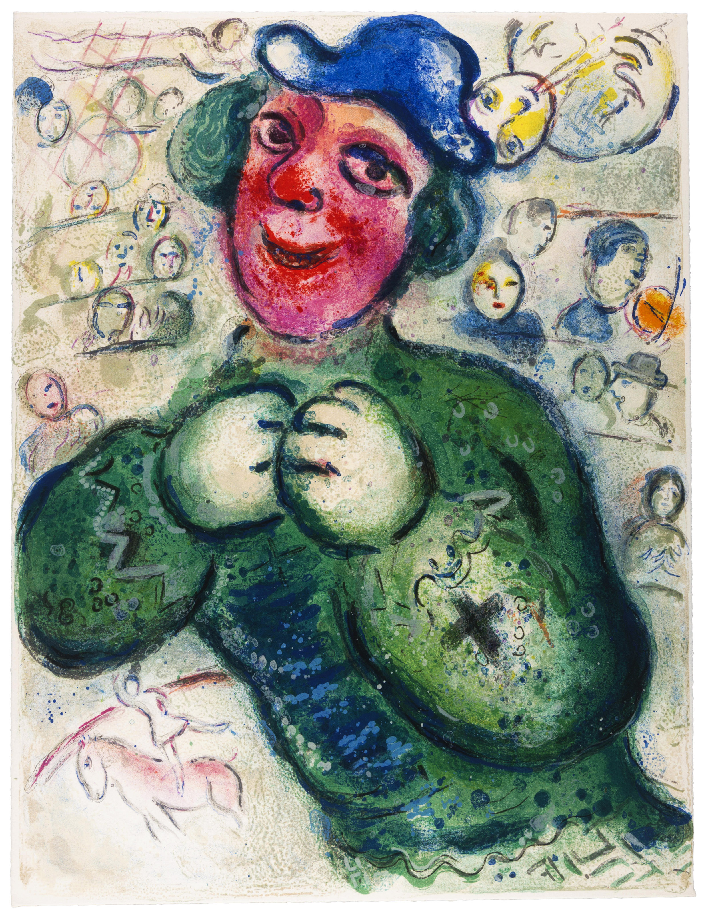 Marc Chagall — Le Cirque : одна тарелка