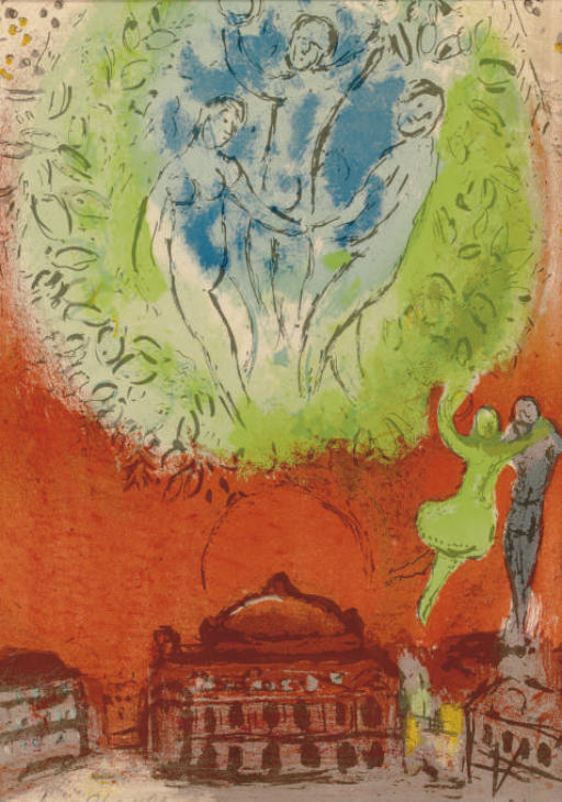 Marc Chagall — Опера, из книги мира (М. 102; см. С. книги 24)