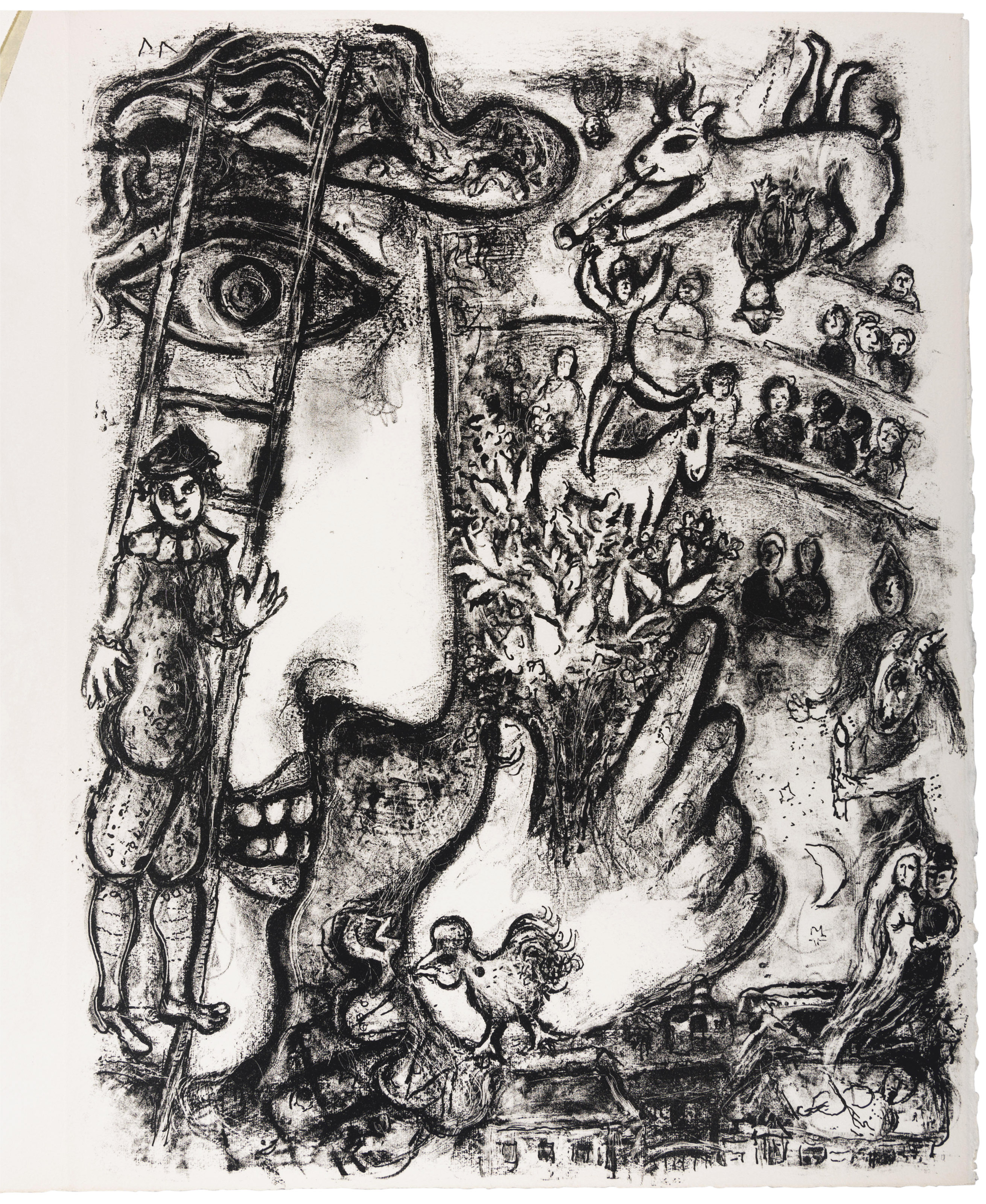Marc Chagall — Le Cirque : одна тарелка