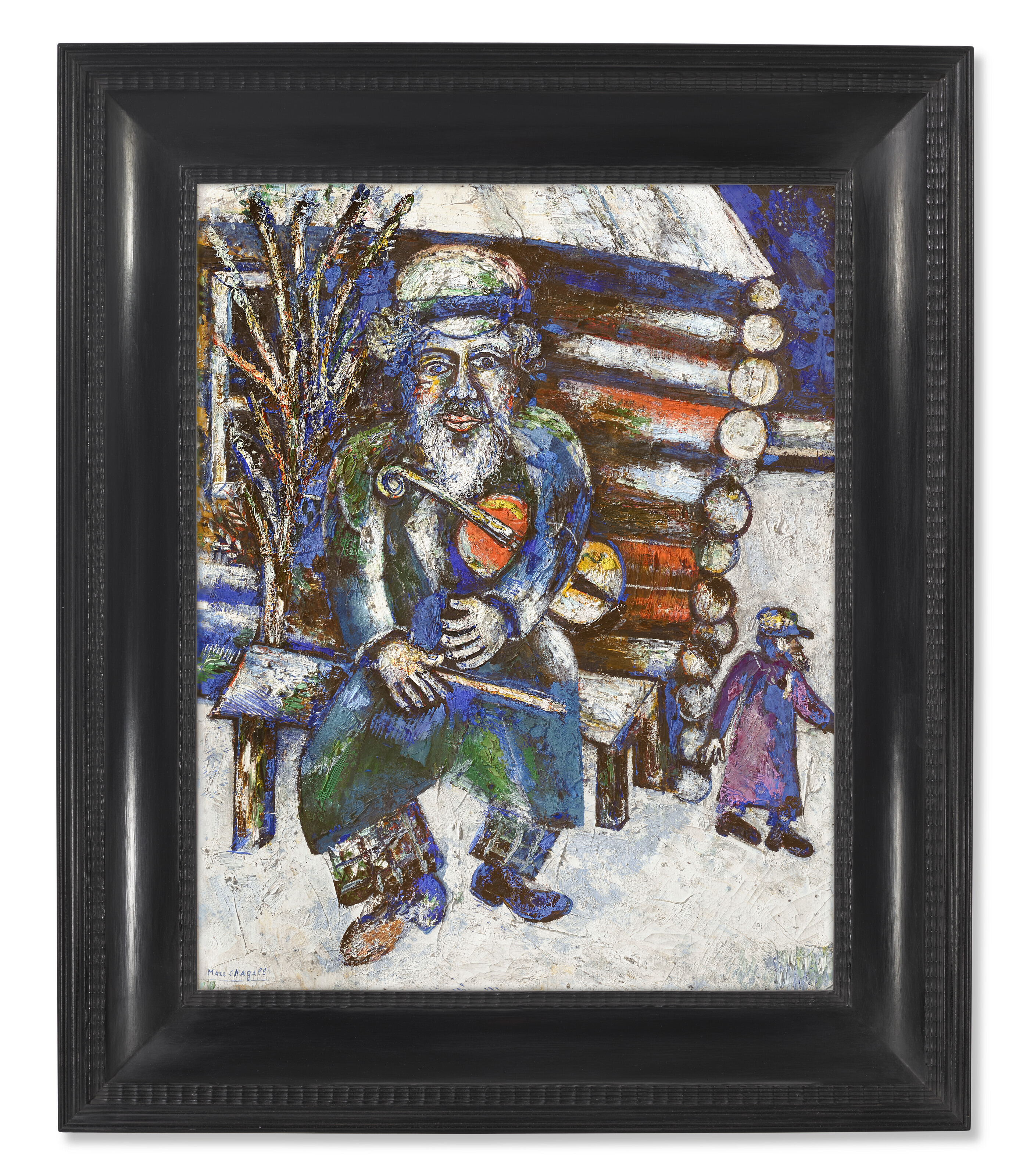 Marc Chagall — Виолончелистка или виолончелистка в банке, изображение 2