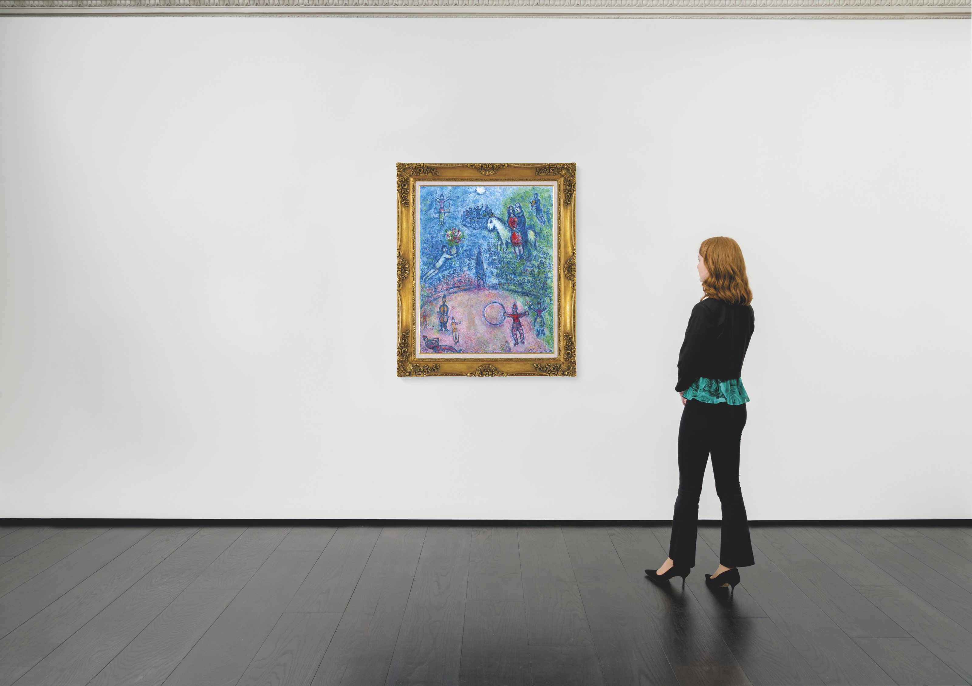 Marc Chagall — Пара в цирке, изображение 3