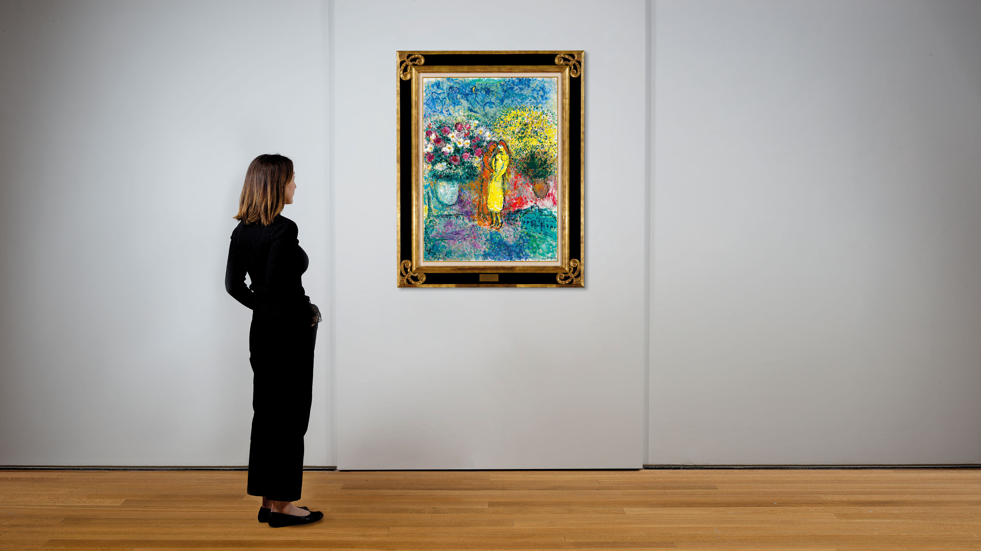 Marc Chagall — Пара из двух букетов, изображение 3