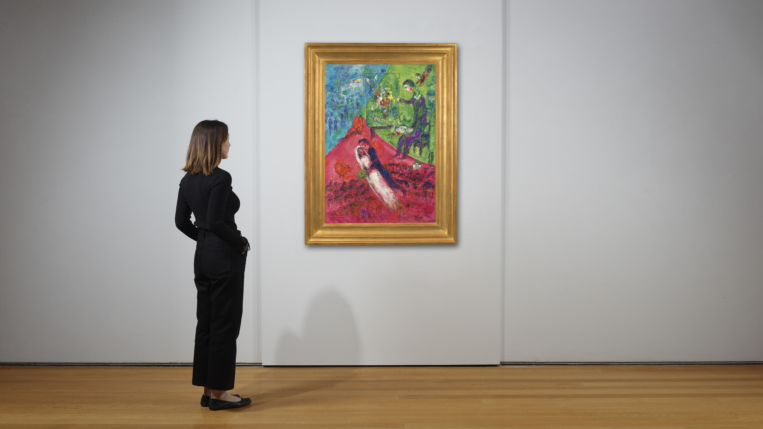 Marc Chagall — Отец и мария из трех семей, изображение 6