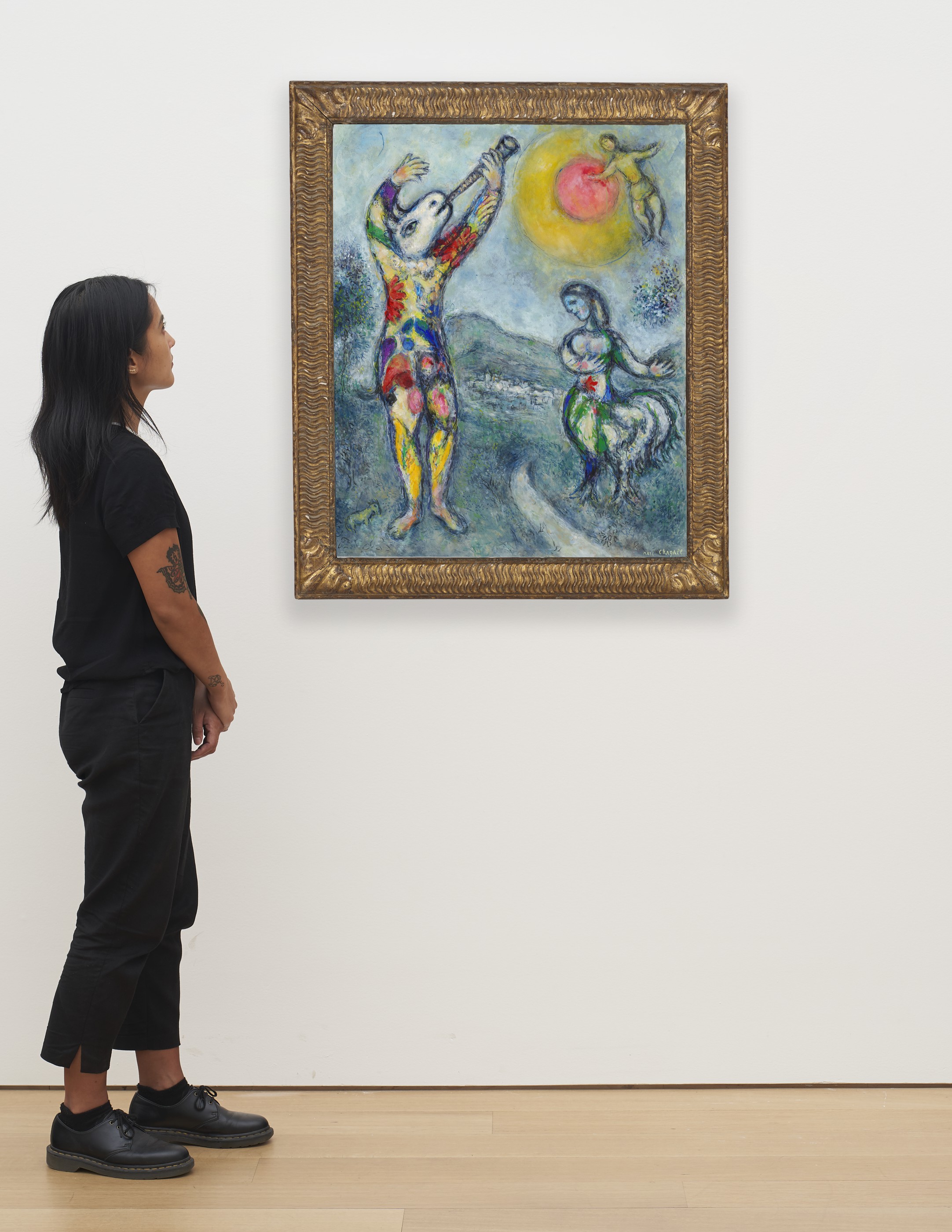 Marc Chagall — Флейтистка, изображение 3