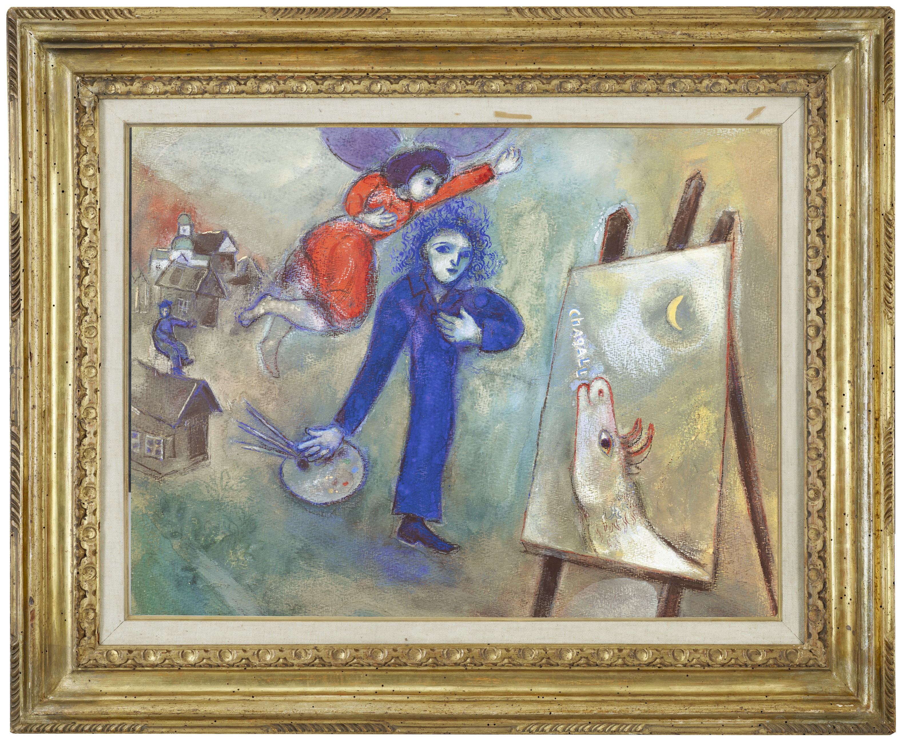 Marc Chagall — Автопортрет, изображение 2