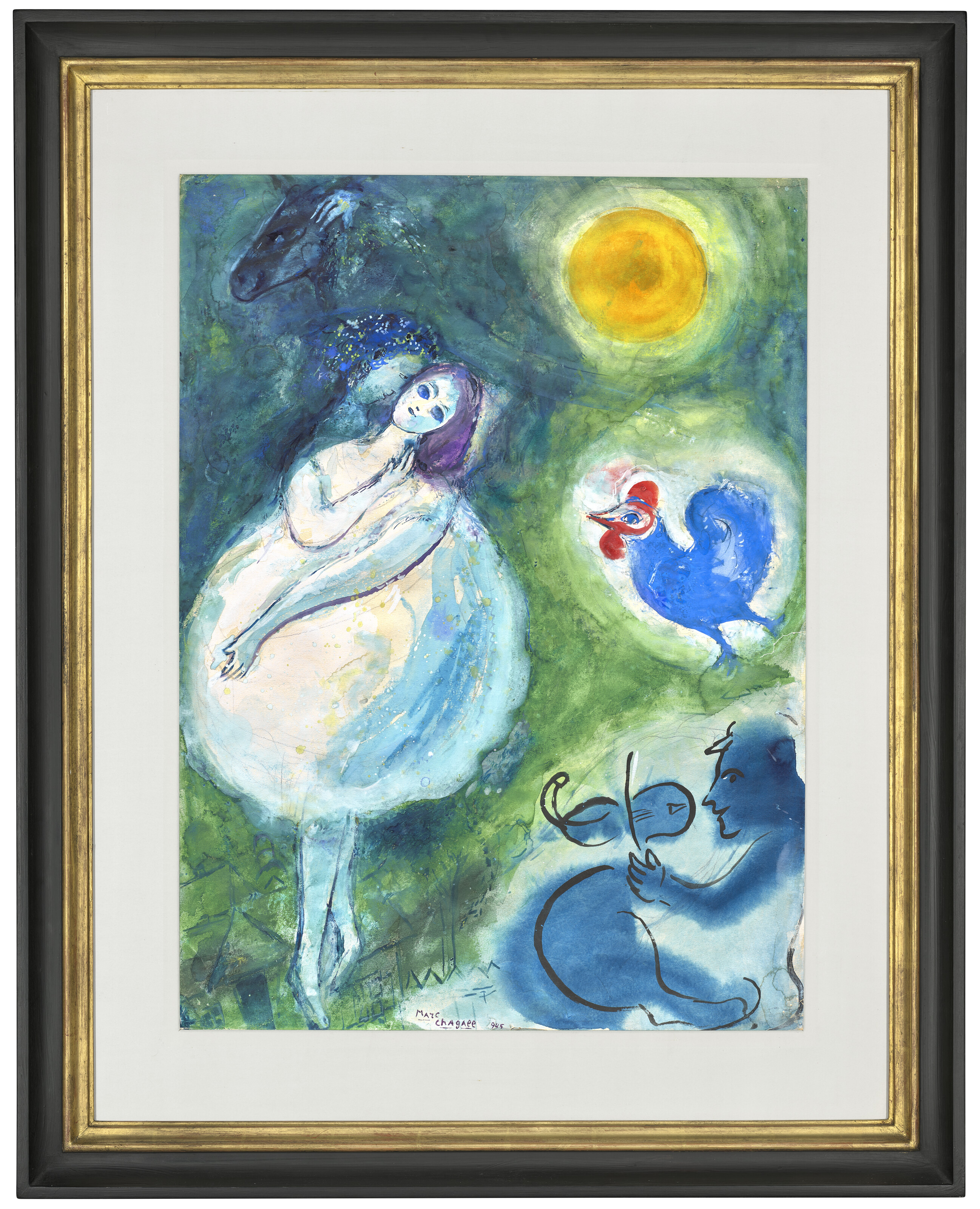 Marc Chagall — Пюре из балерин и Леонида, изображение 2
