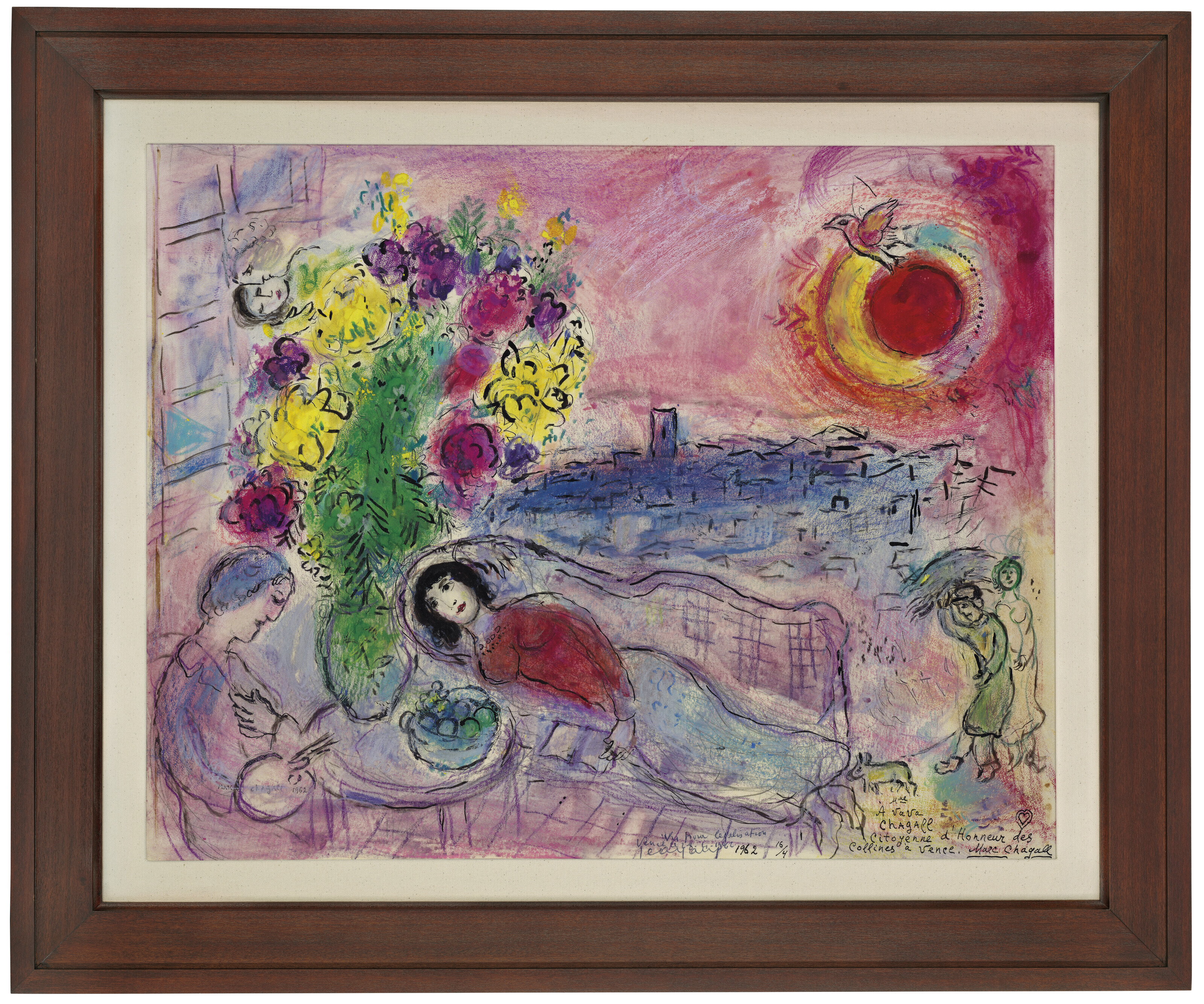 Marc Chagall — Вава Шагал, почетная гражданка Франции, изображение 2