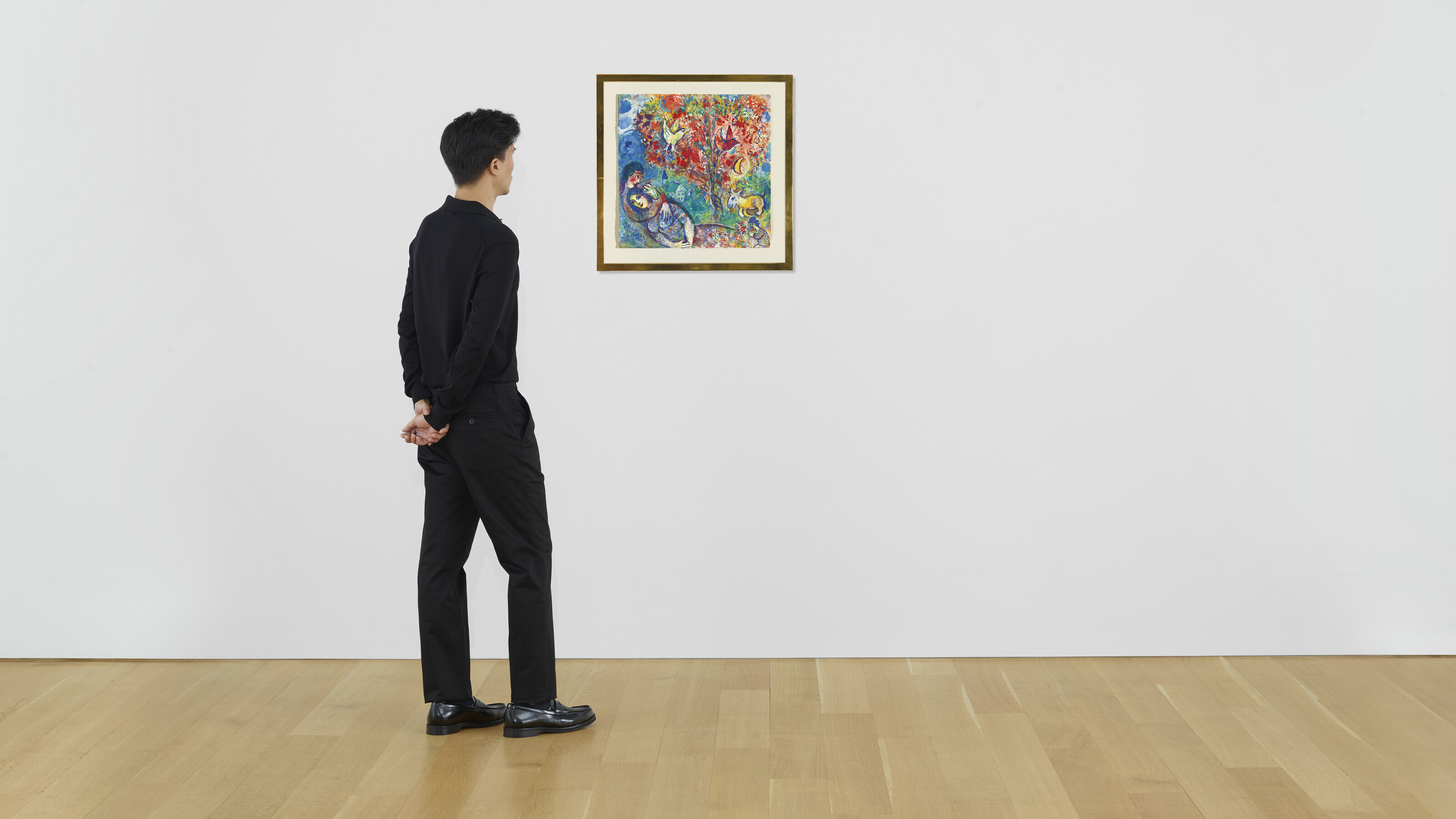 Marc Chagall — Пара, которая любит друг друга, изображение 3