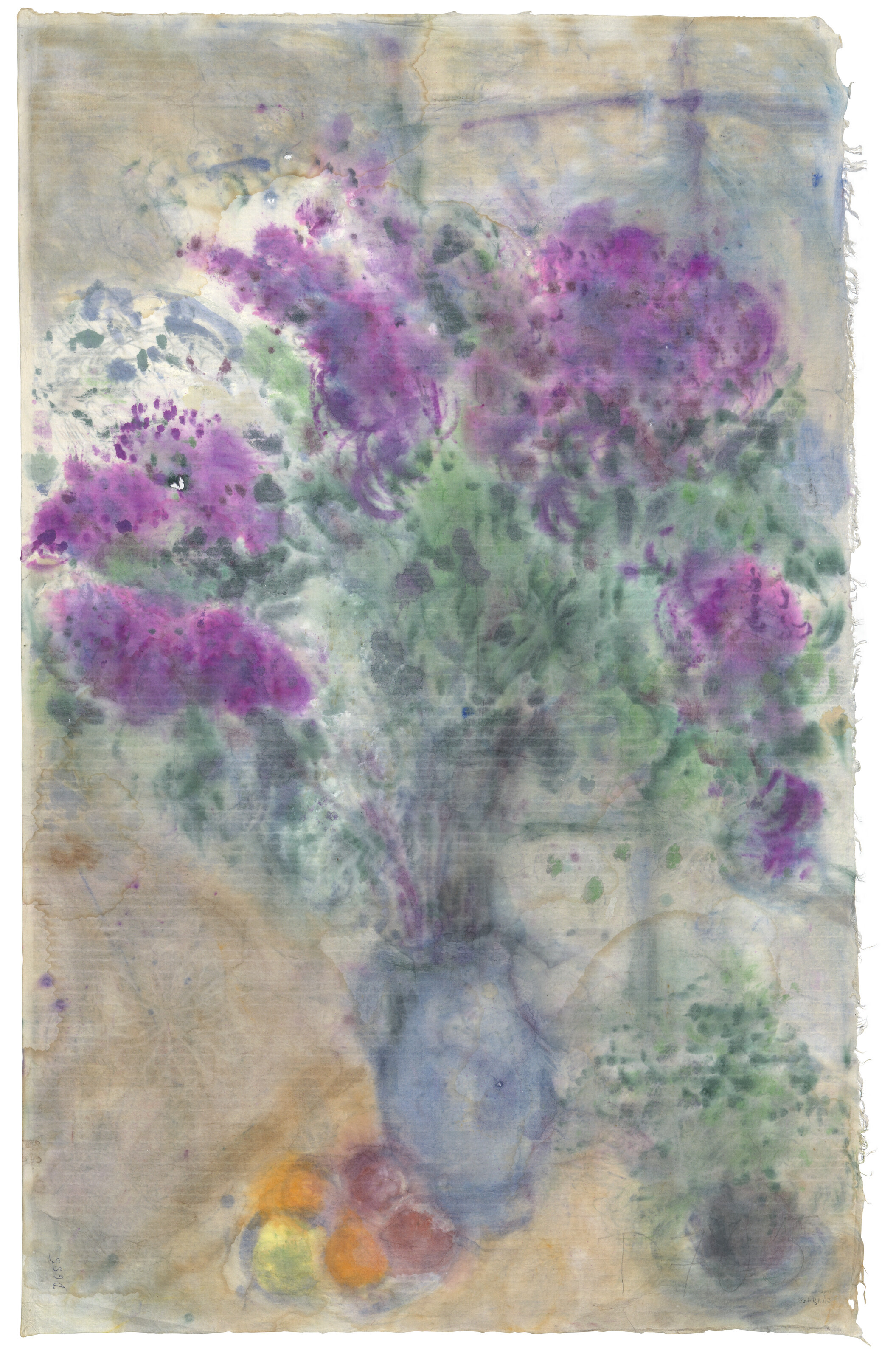Marc Chagall — Великолепный букет лилий у самого окна, изображение 3