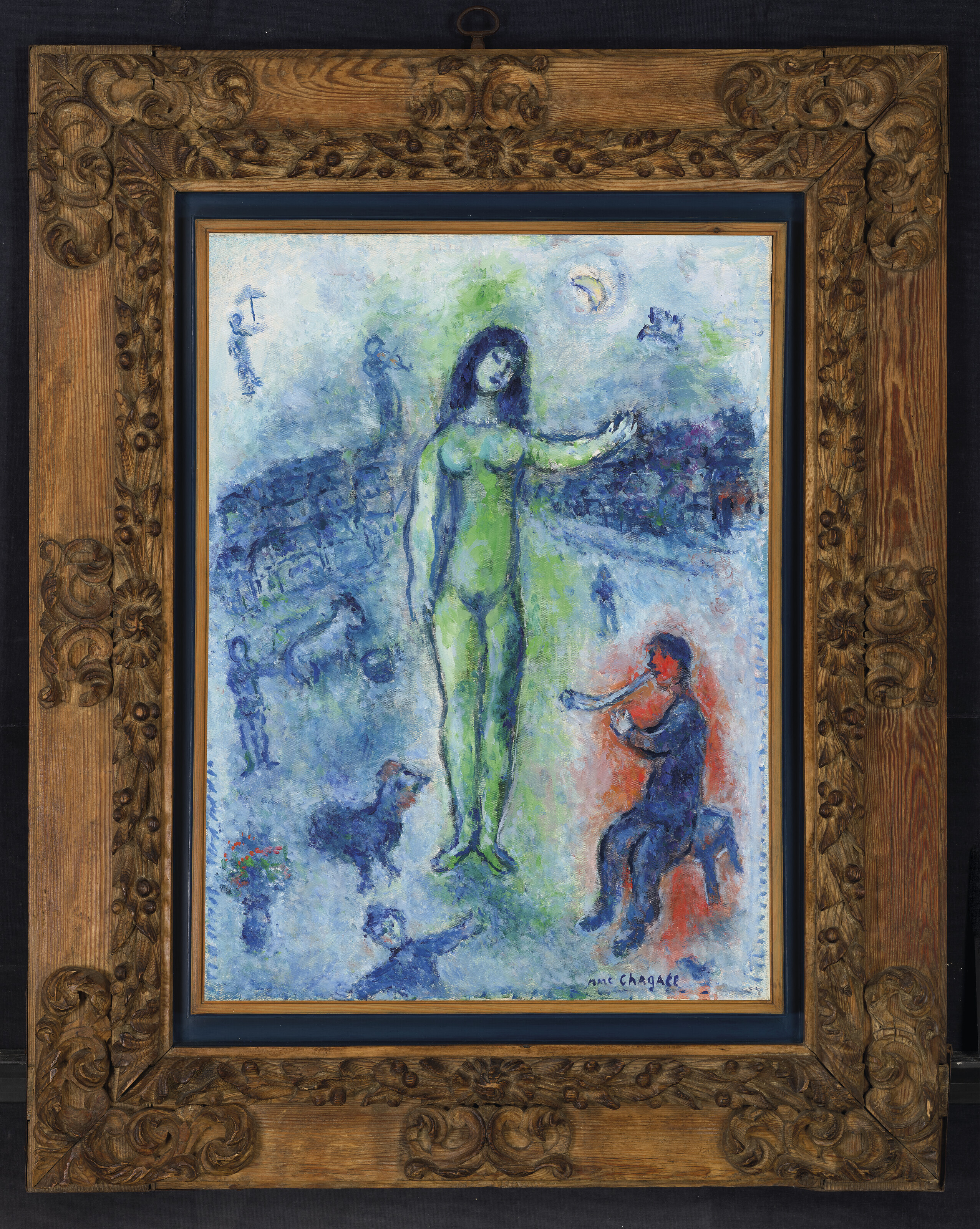 Marc Chagall — Празднование нового года, изображение 4