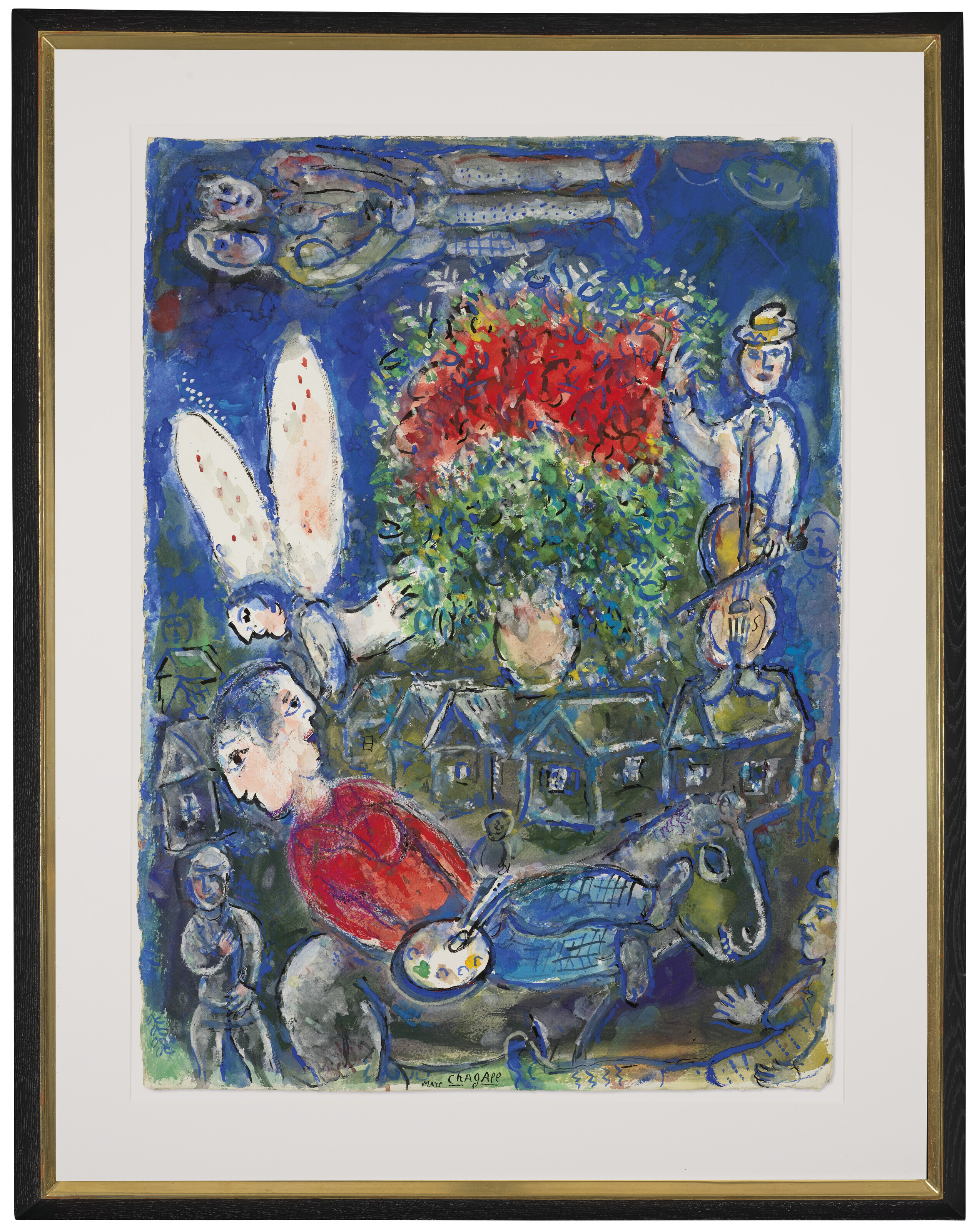 Marc Chagall — Видение мира с двойным ликом, изображение 2