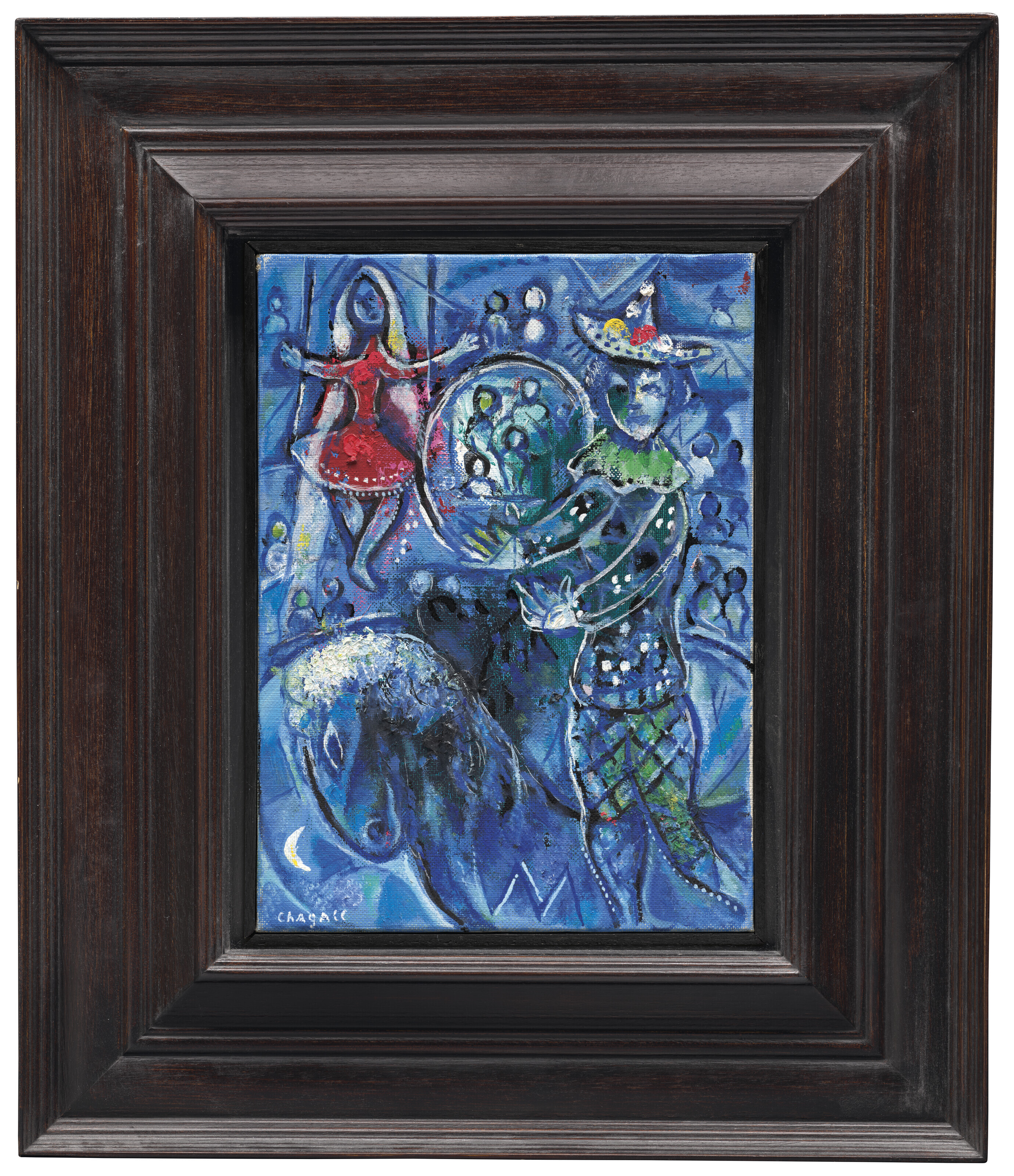 Marc Chagall — Цирк с голубым сердцем, изображение 5
