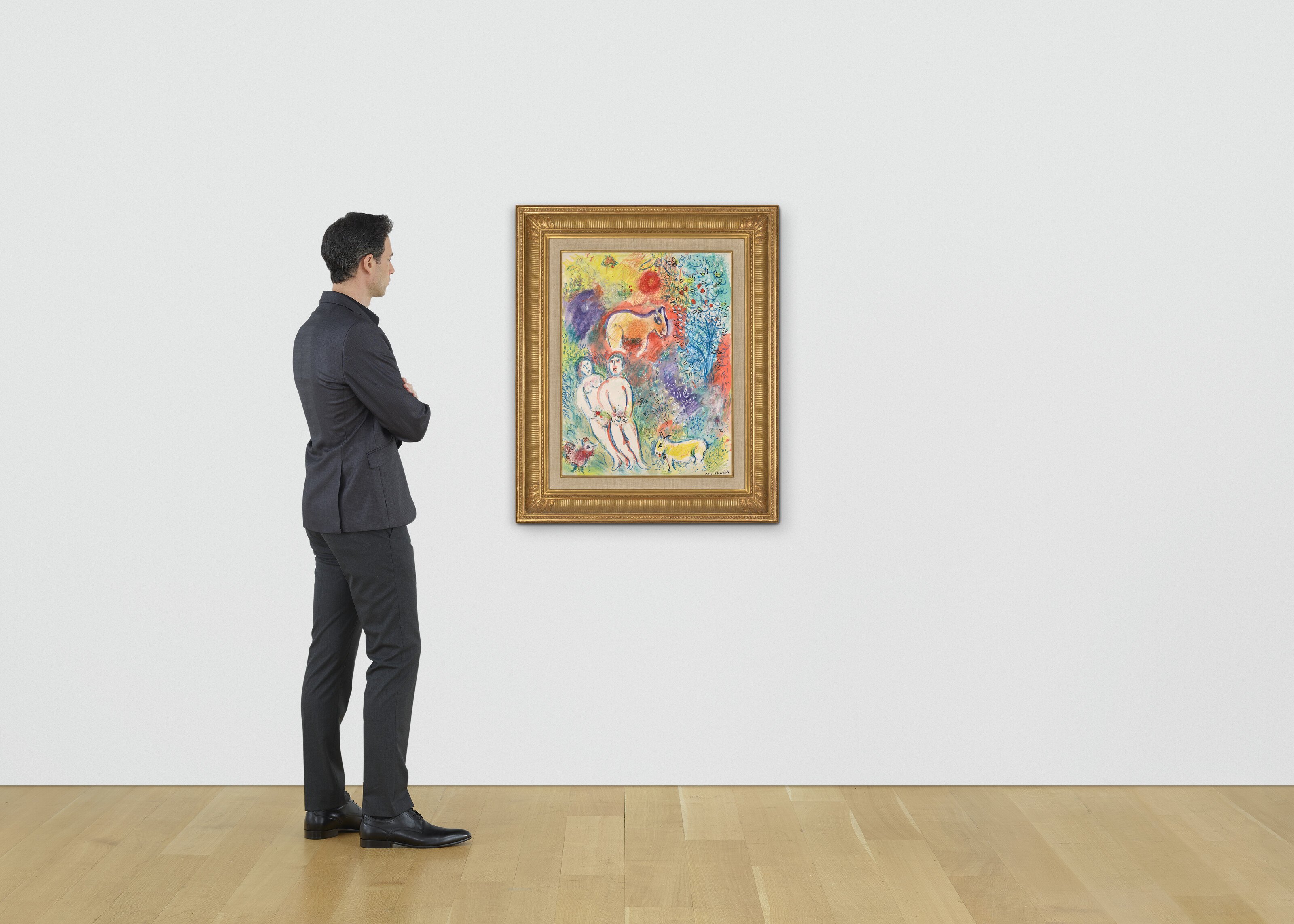 Marc Chagall — Супружеская пара и роскошное сочетание, изображение 4