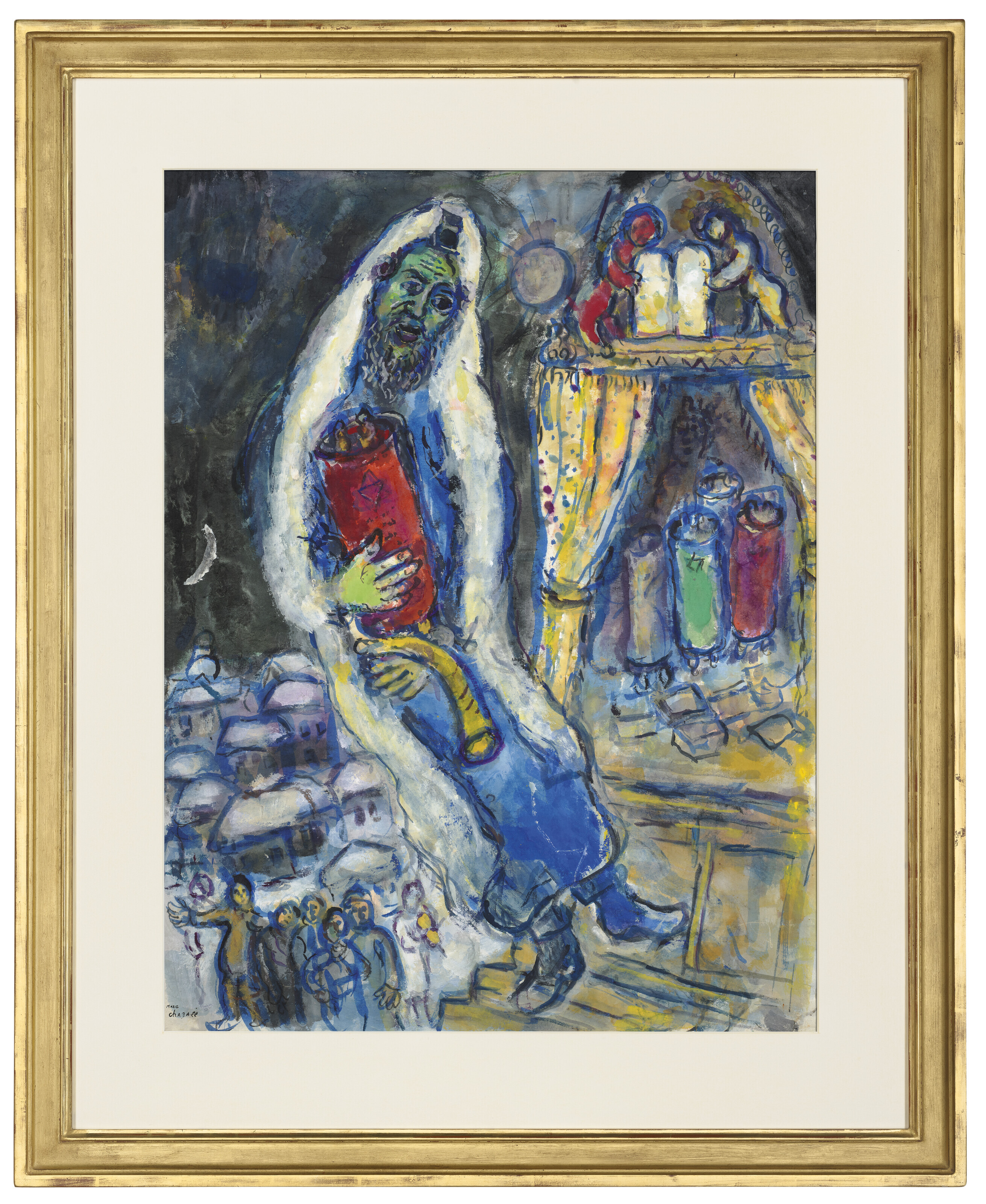 Marc Chagall — Джуиф а-ля тора, изображение 2