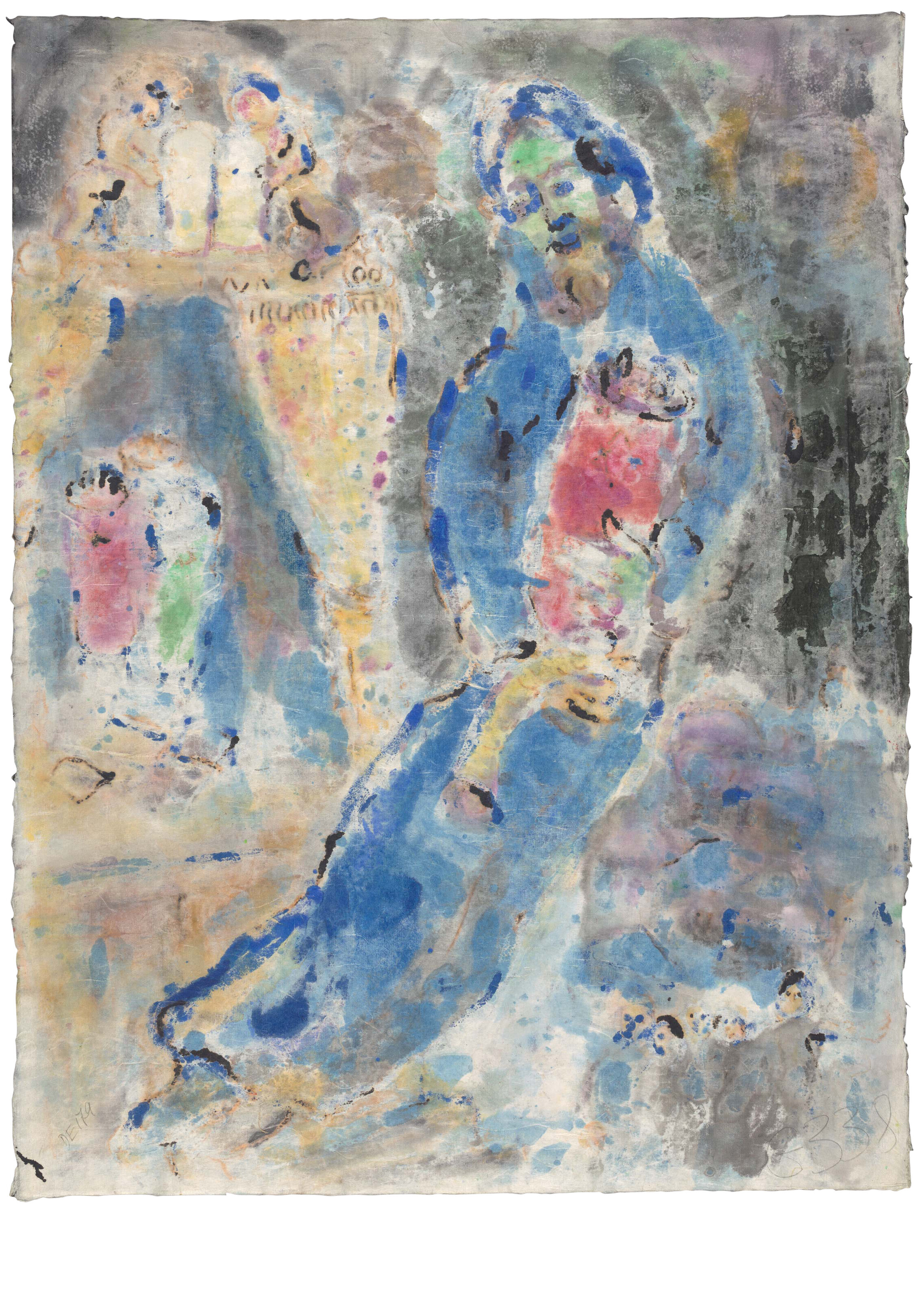 Marc Chagall — Джуиф а-ля тора, изображение 3