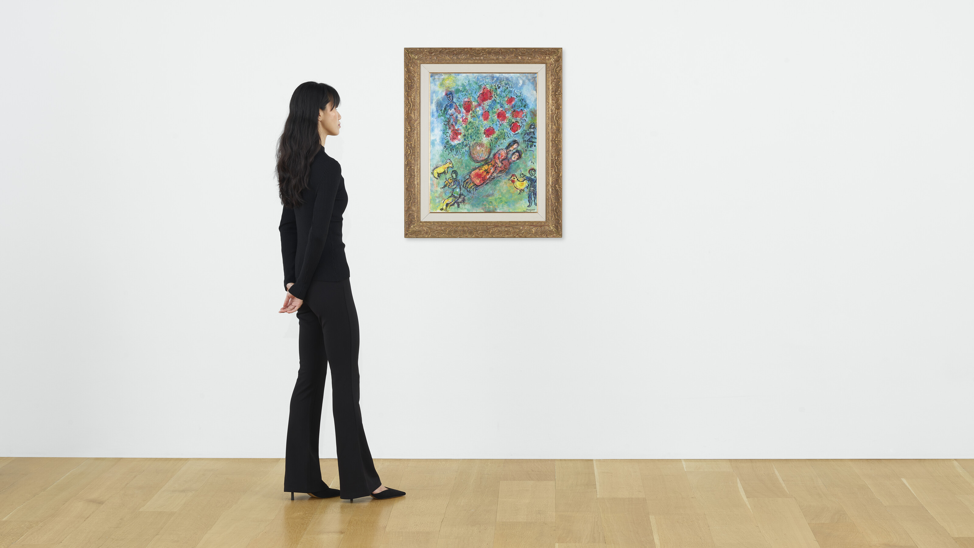 Marc Chagall — Букет румян, изображение 3