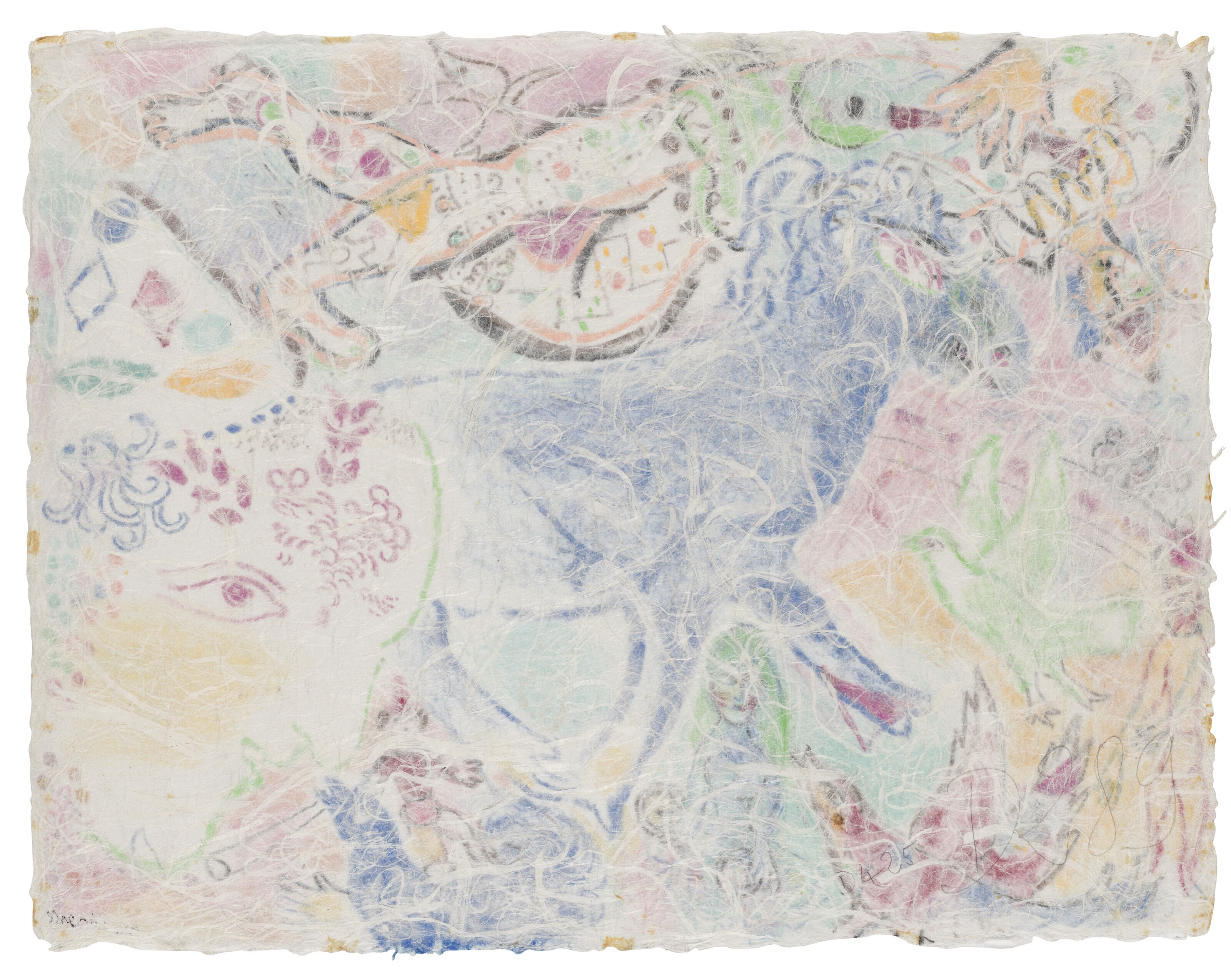 Marc Chagall — Клоун и голубой рыцарь, изображение 3