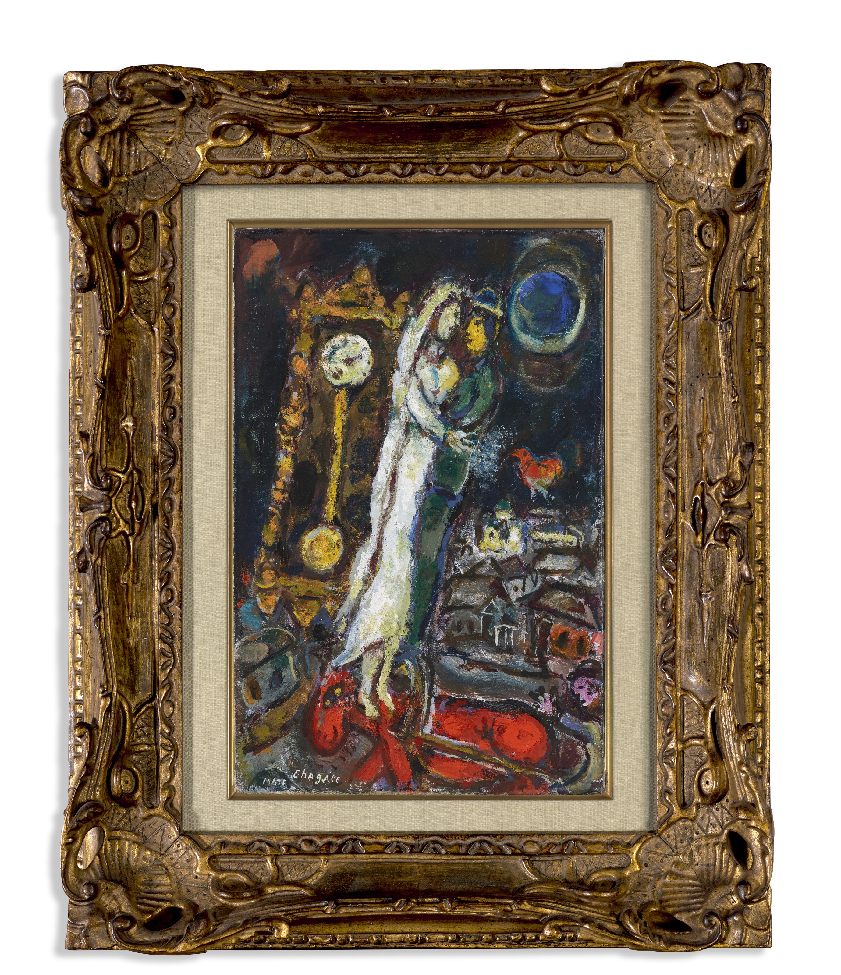 Marc Chagall — Женихи на свадьбе, изображение 2