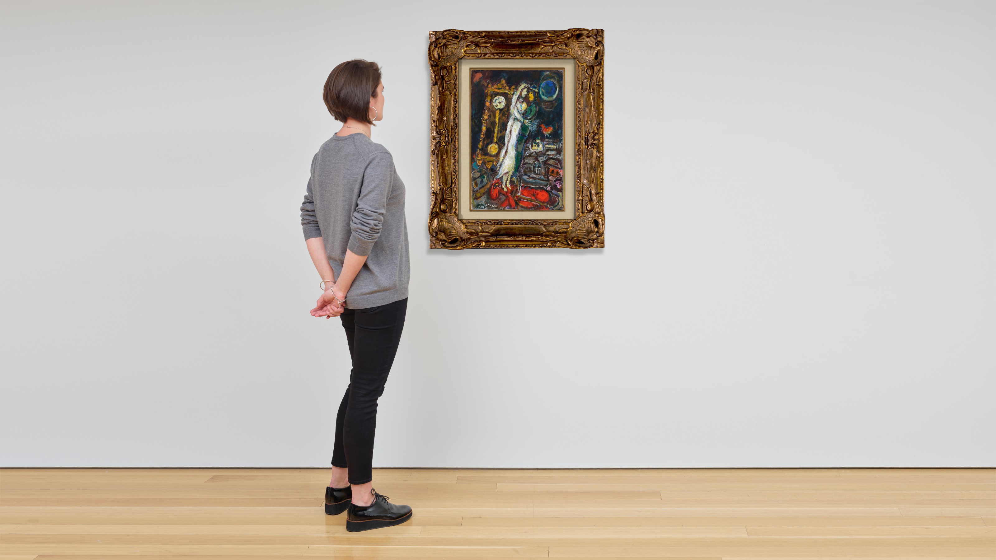 Marc Chagall — Женихи на свадьбе, изображение 4