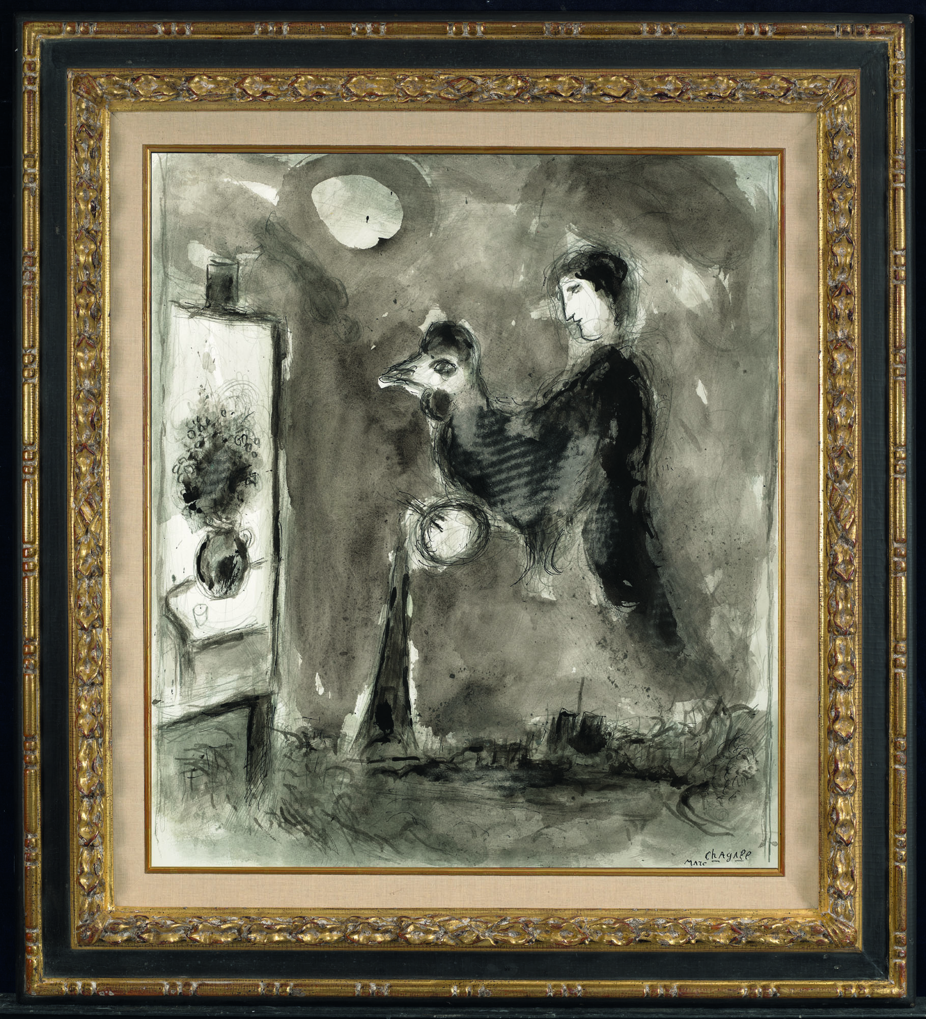 Marc Chagall — Отец и сын шевале, изображение 2