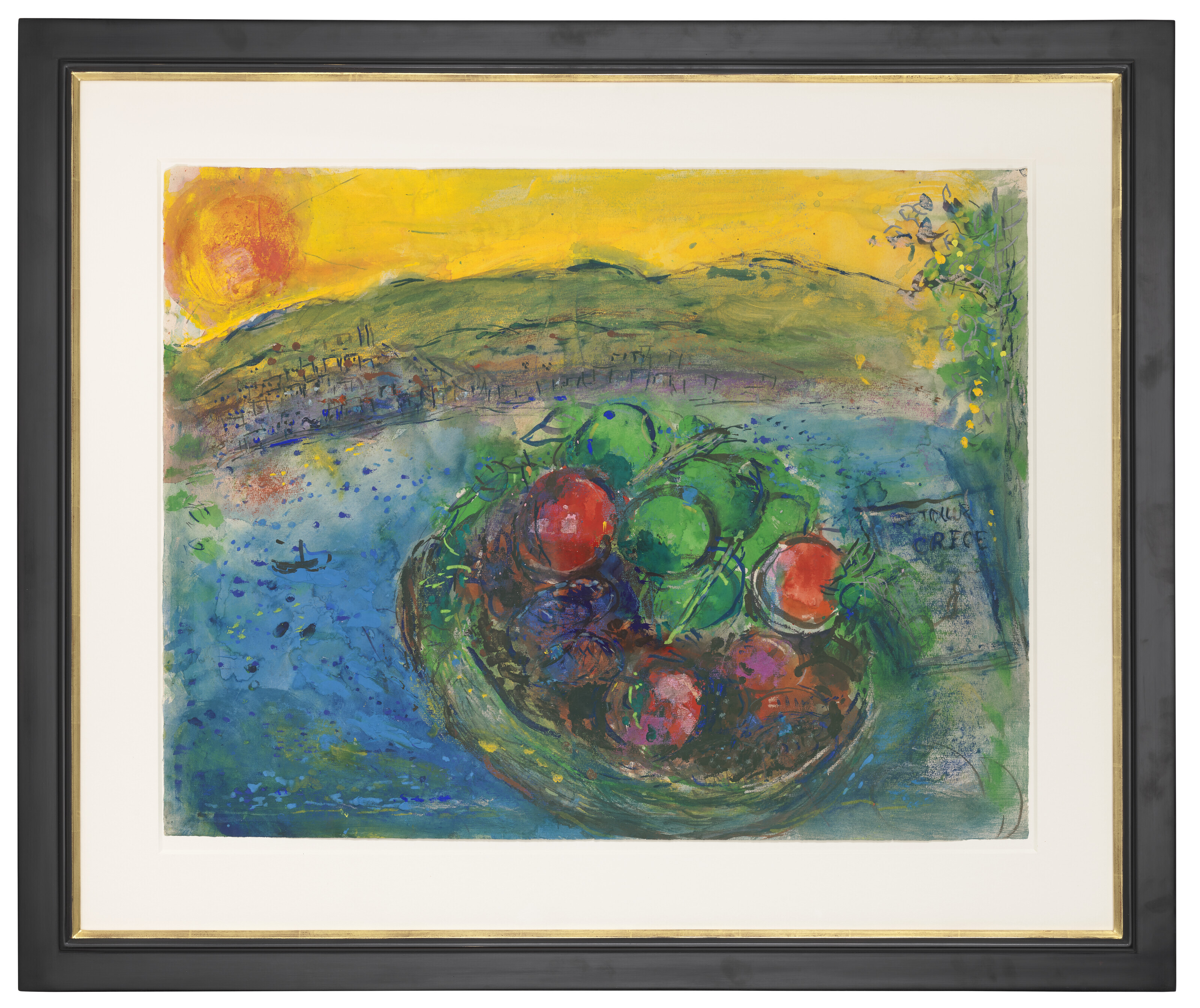 Marc Chagall — Приготовьте блюдо из фруктов, изображение 4
