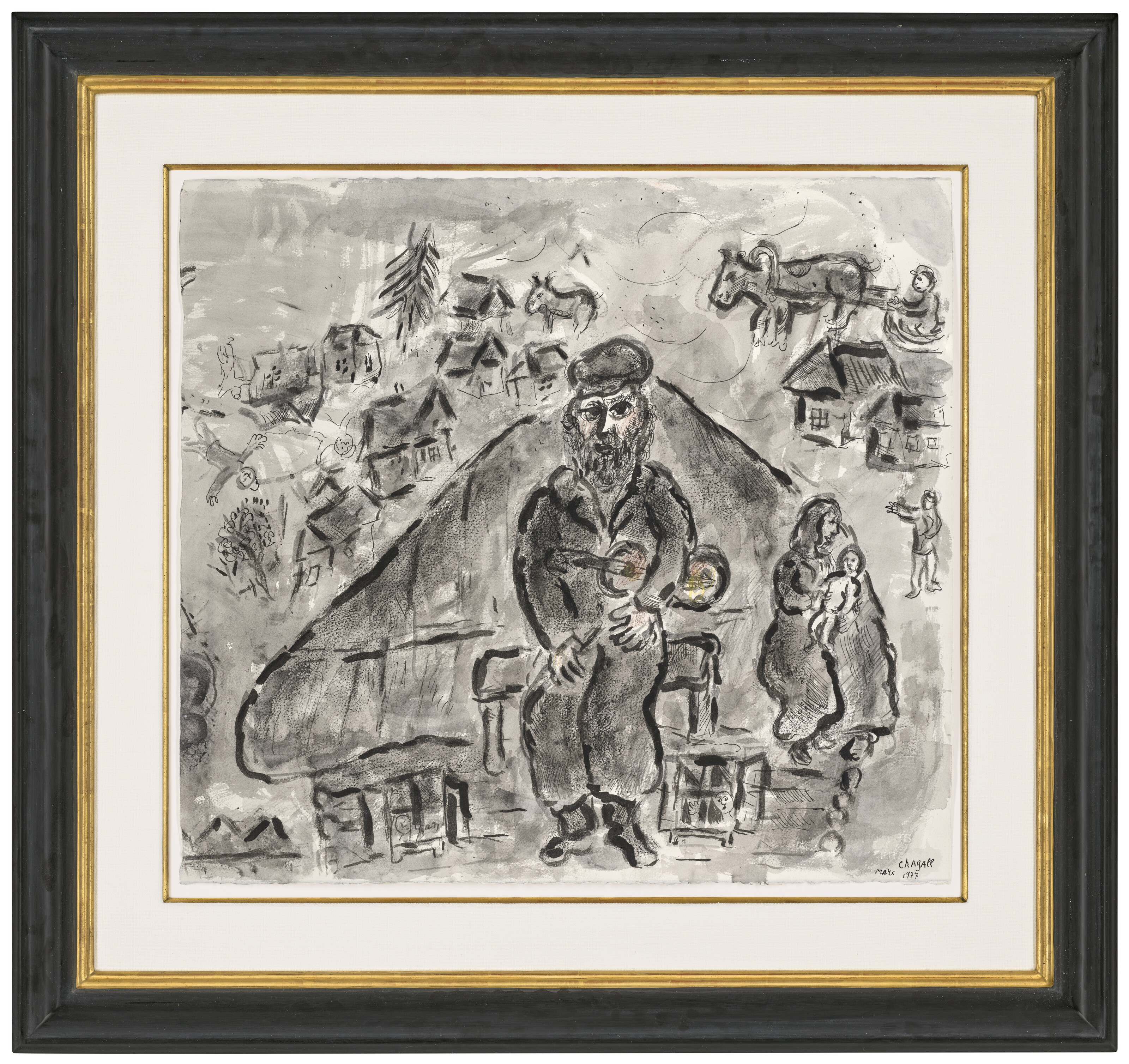 Marc Chagall — Конец путешествия, изображение 2