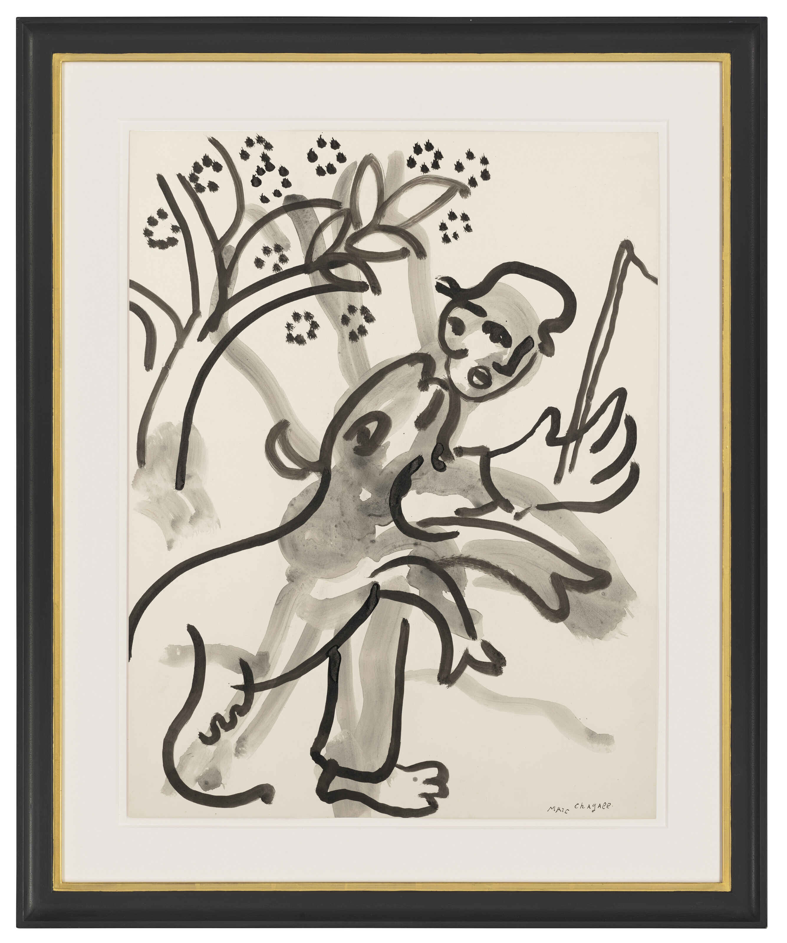 Marc Chagall — Ле Бук и сын Берже, изображение 2