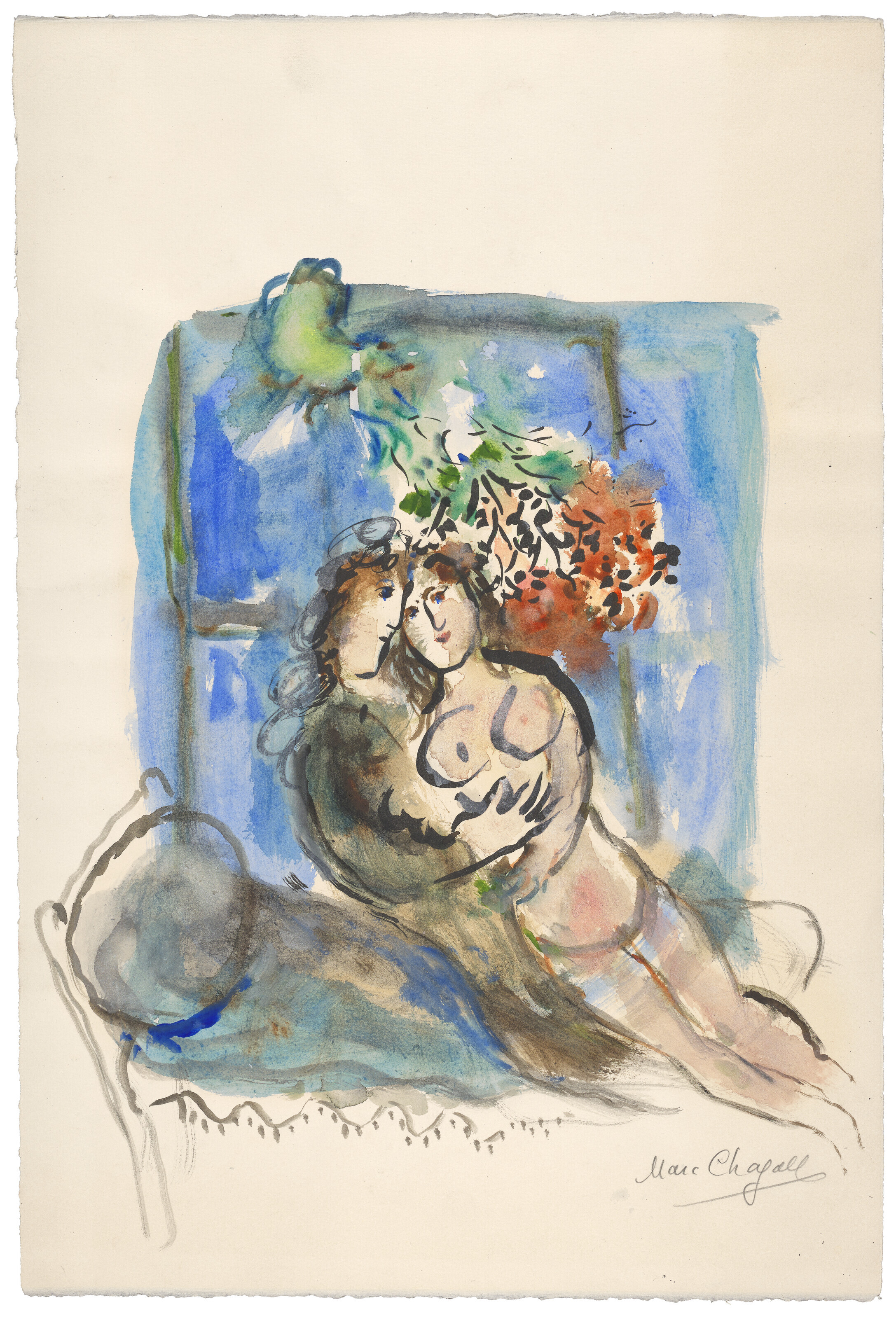 Marc Chagall — Вариант "Парижской площади" (M. 573), изображение 2