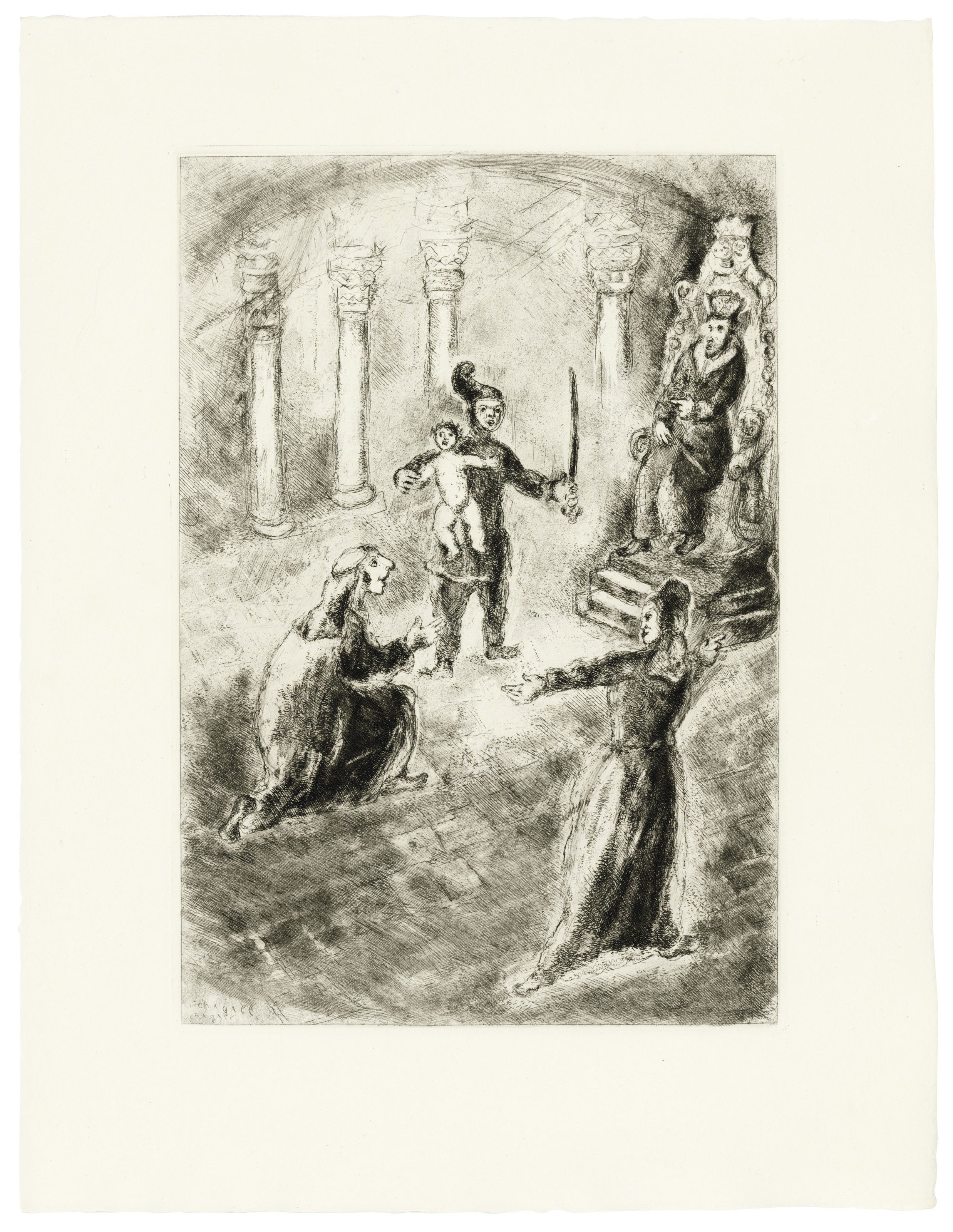 Marc Chagall — Библия, изображение 5
