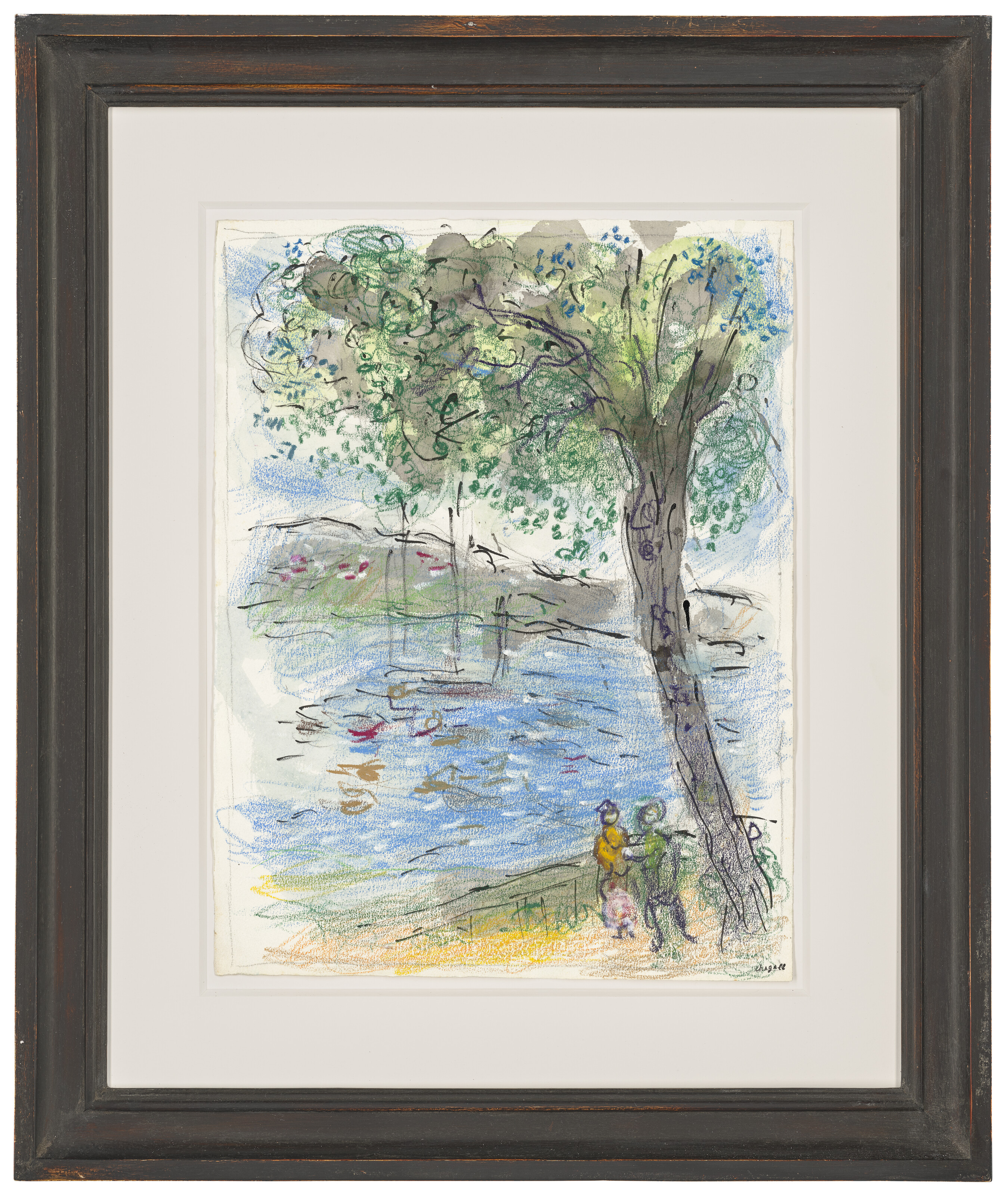 Marc Chagall — На берегу озера Констанс, Маммерн, изображение 2