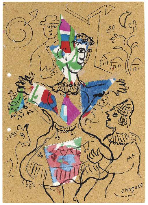 Marc Chagall — История танцовщицы
