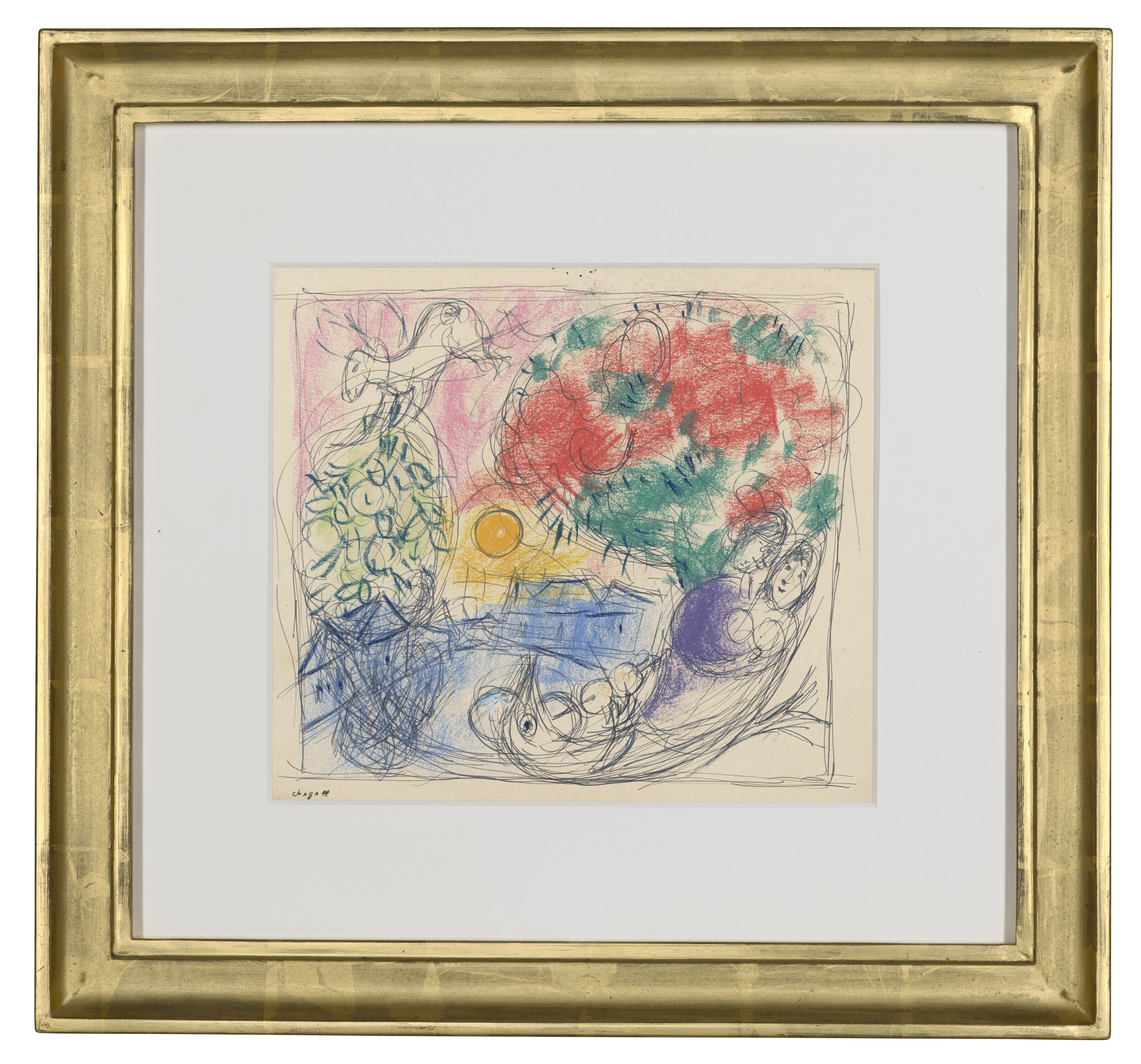 Marc Chagall — Изысканный напиток для желтого солнца, изображение 2