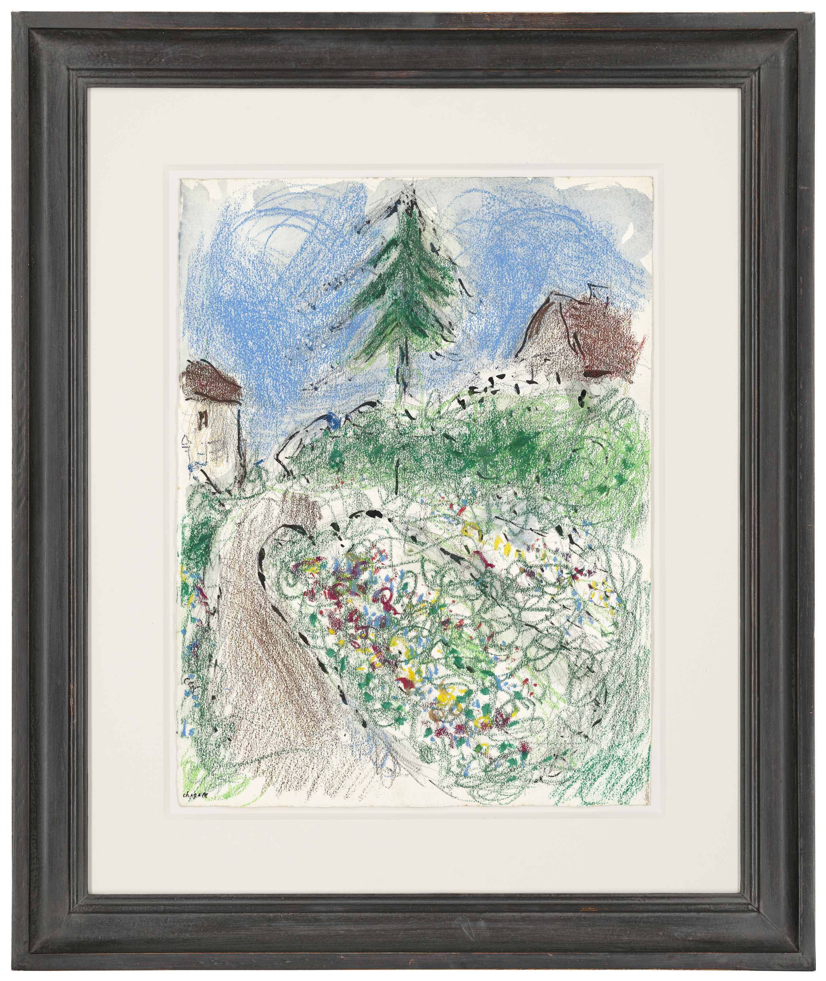 Marc Chagall — Ле сапен с Маммерном, изображение 2