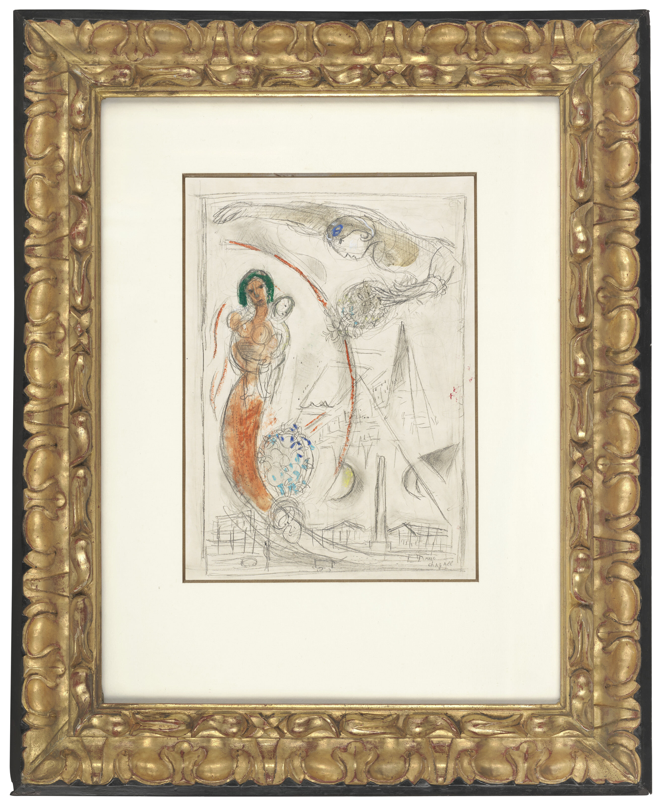 Marc Chagall — Эскиз для "Согласия", изображение 2