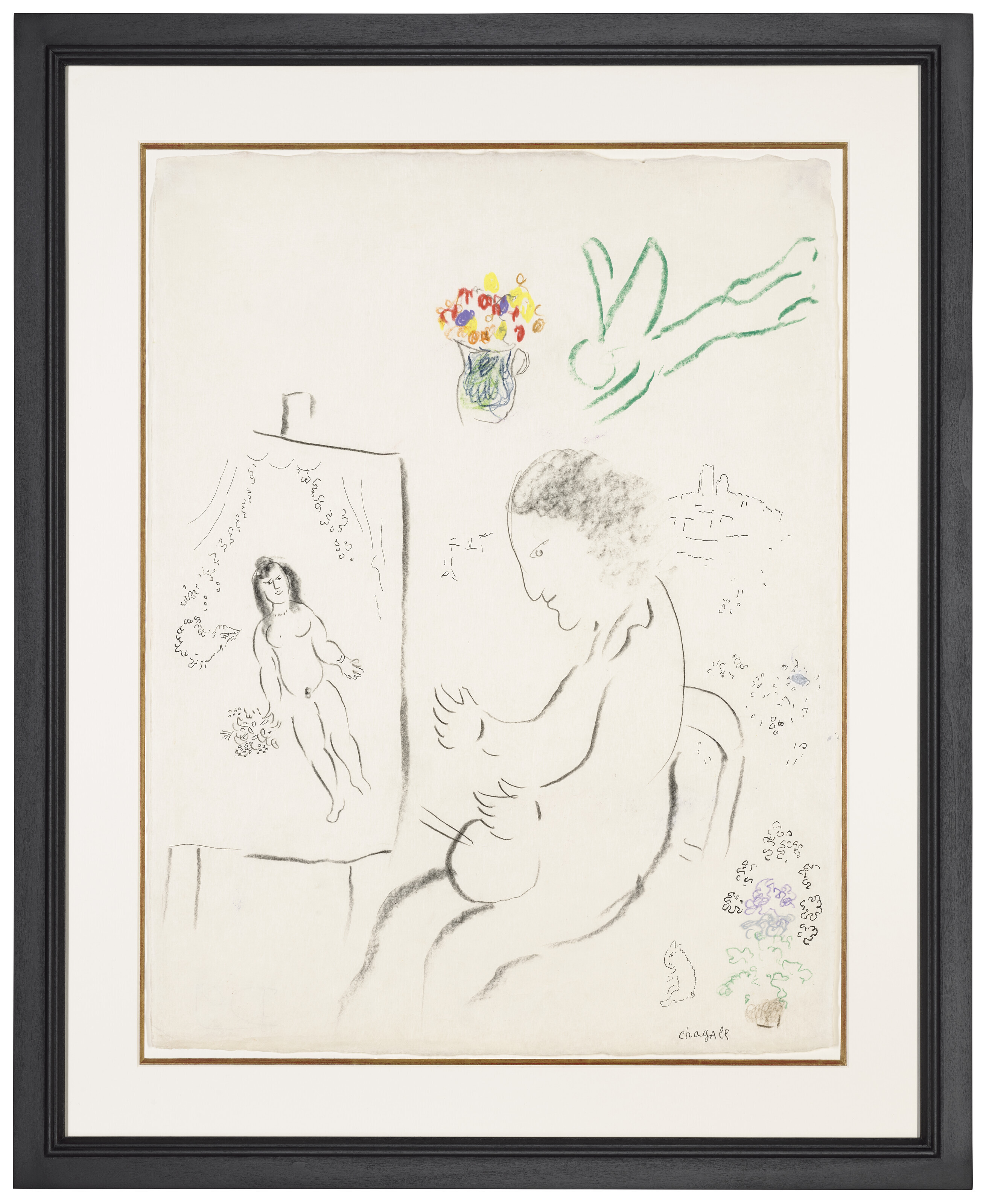 Marc Chagall — Любовь к кавалеру и сыну ну, изображение 2